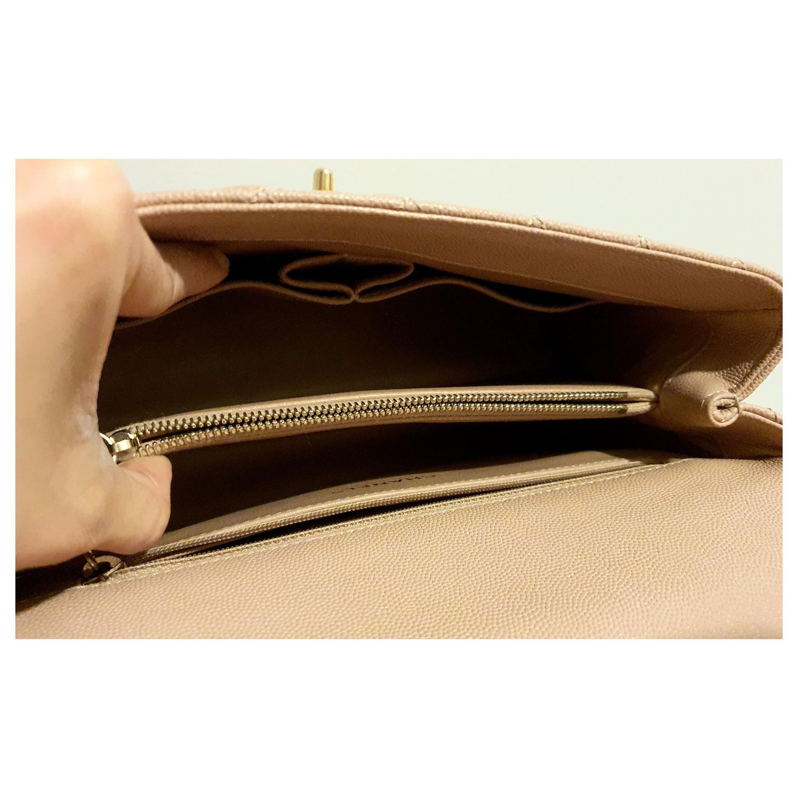 Chanel COCO HANDLE LIMITED EDITION Brown Beige Leather Exotic leather  ref.831580 - Joli Closet
