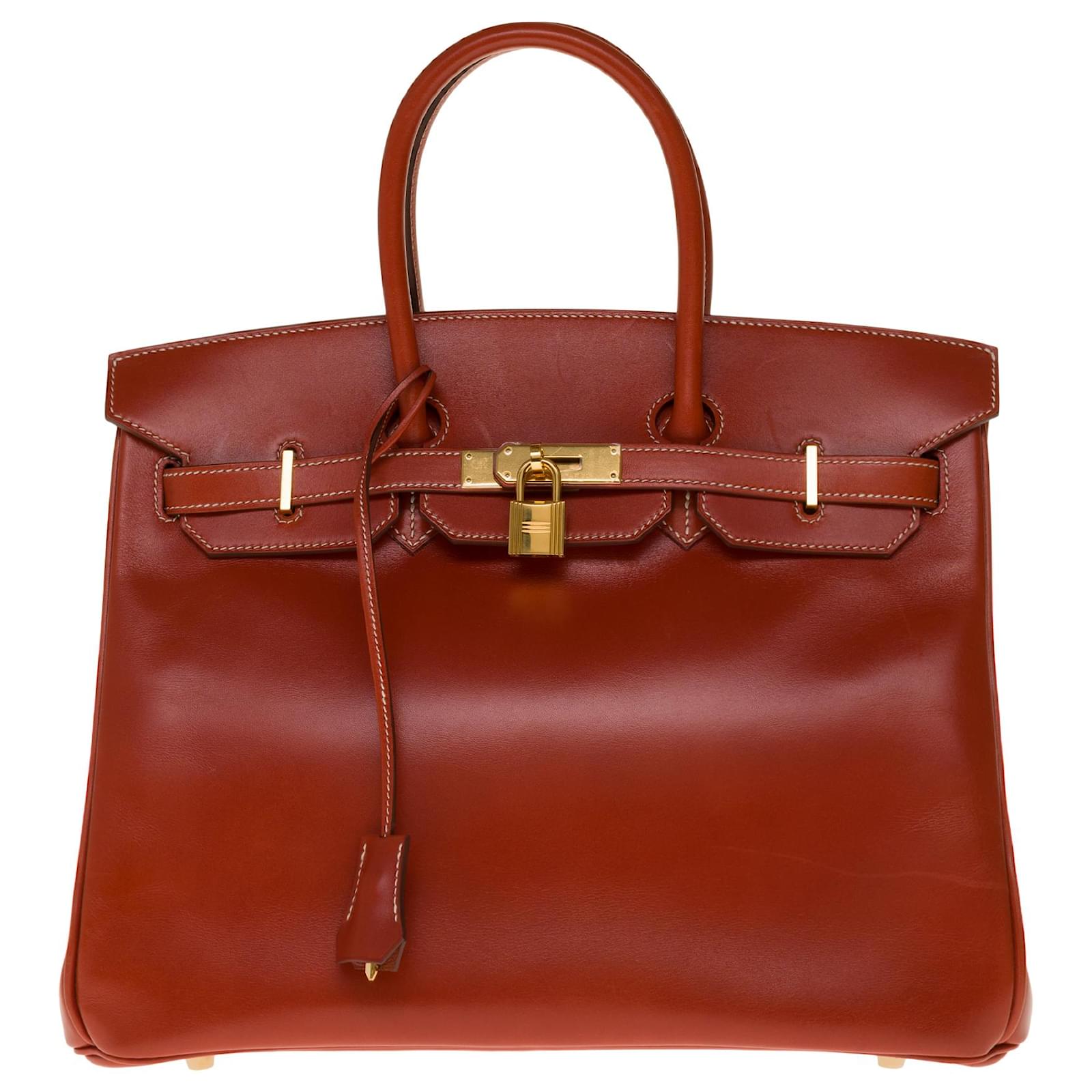 Hermès Exceptional & Rare Hermes Birkin handbag 30 cm in brick box