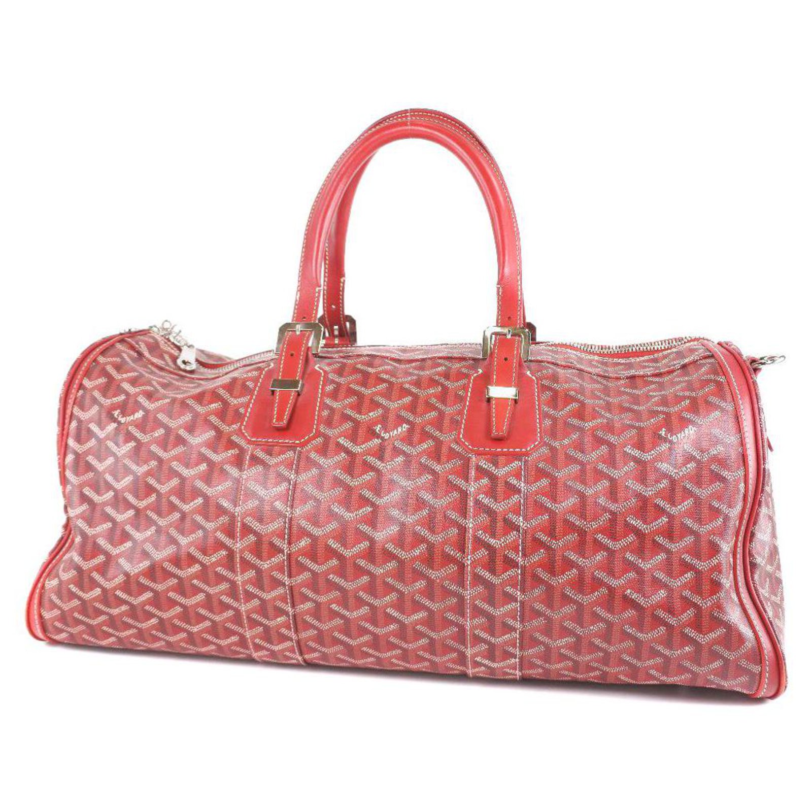 Goyard Handbag Red Leather ref.246751 - Joli Closet