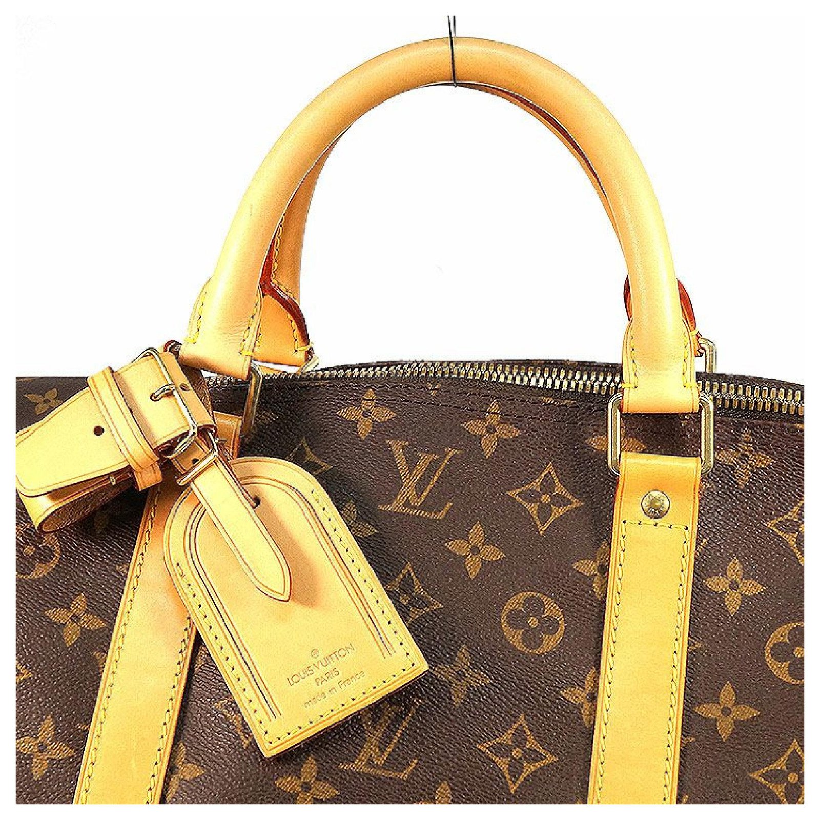 LOUIS VUITTON Boston bag M41412 Keepall Bandouliere 60 Monogram  canvas/Leather Brown unisex Used