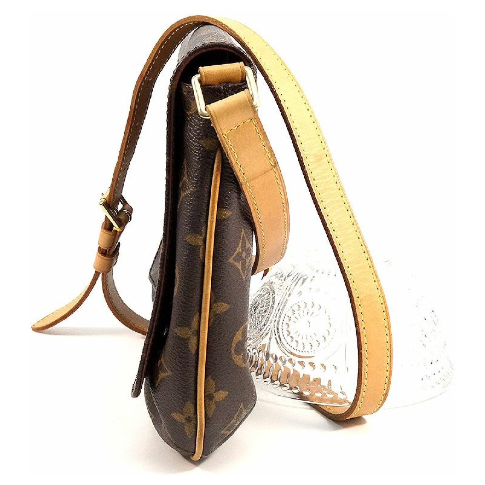 Auth Louis Vuitton Monogram Musset Tango M51388 Shoulder Bag