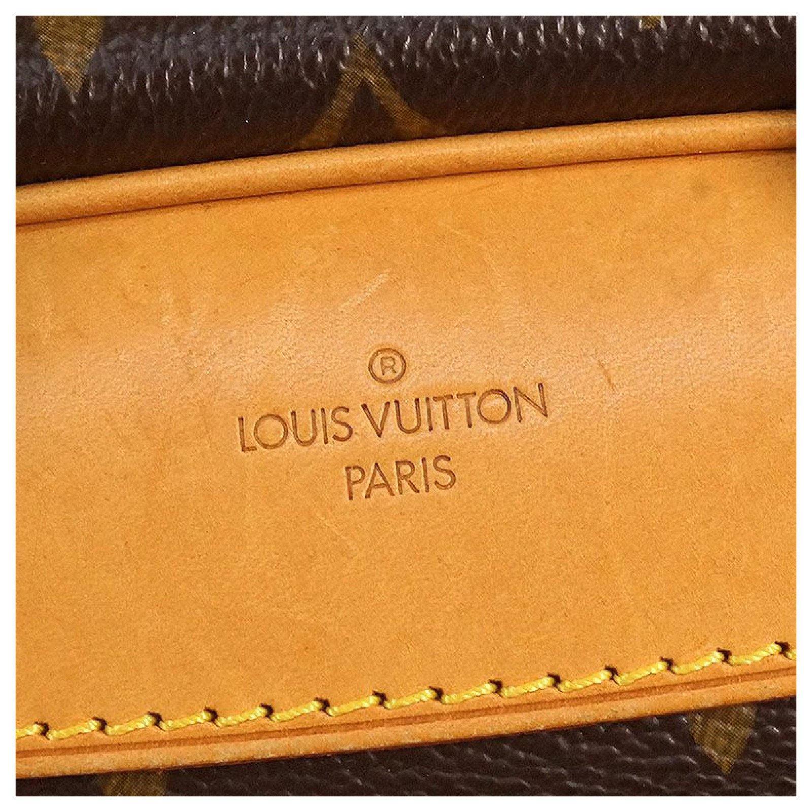 LOUIS VUITTON LOUIS VUITTON Trouville Boston Handbag M42228 Monogram Canvas  Used LV M42228