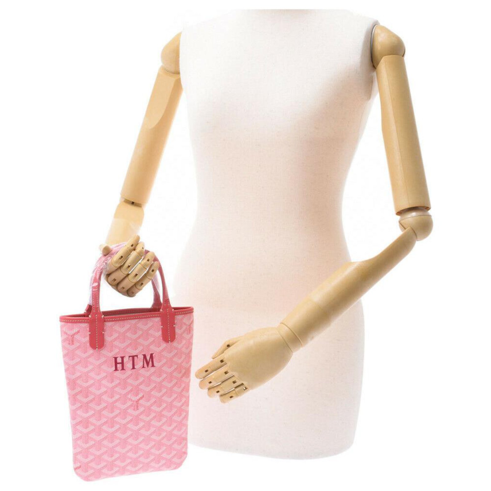 Goyard Handbag Pink Leather ref.248799 - Joli Closet