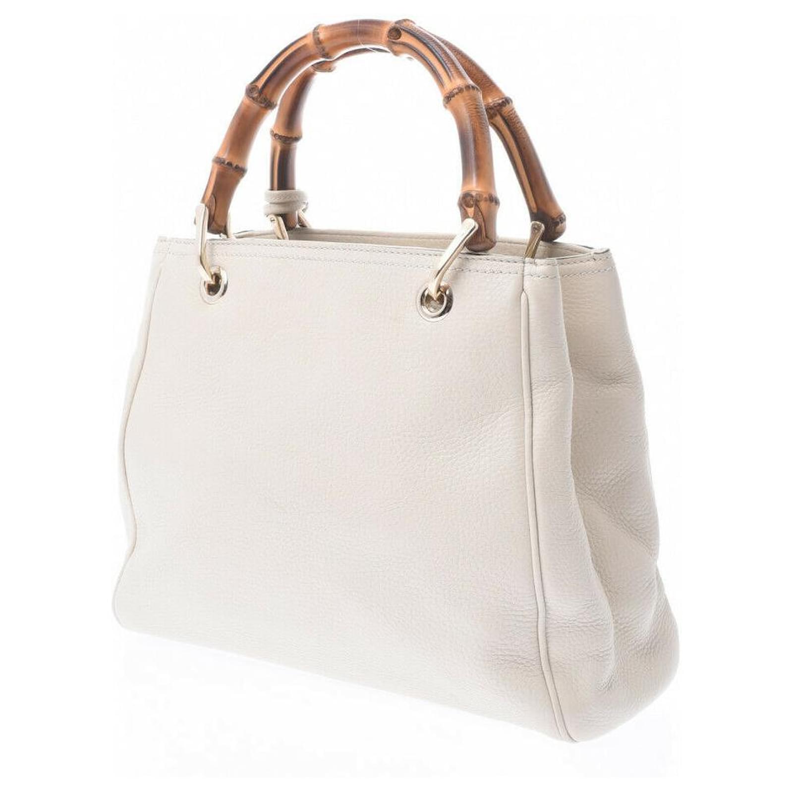 Gucci handbag White Ponystyle calfskin ref.249180 Joli Closet