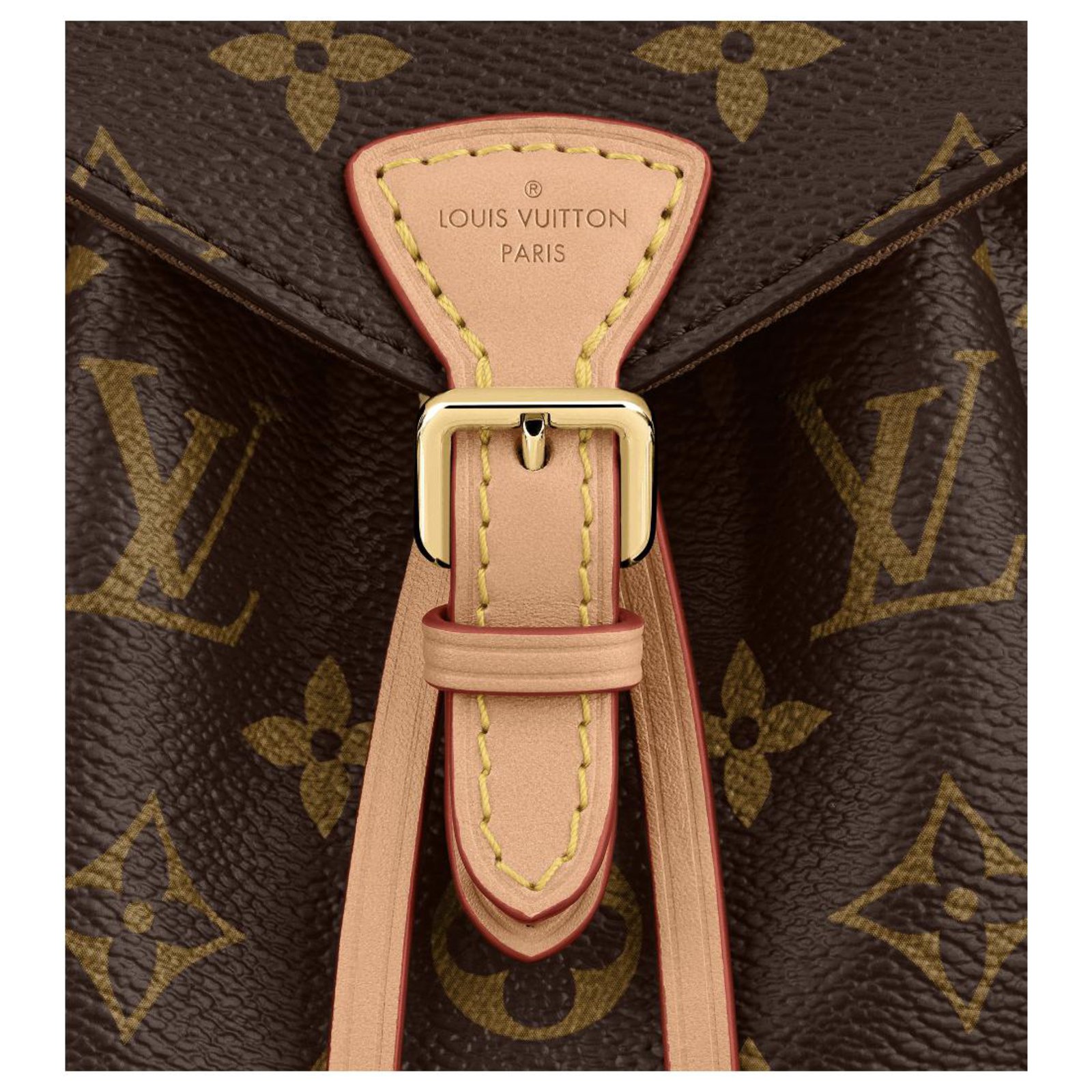 Louis Vuitton Montsouris BB Handbag Brown – EliteLaza