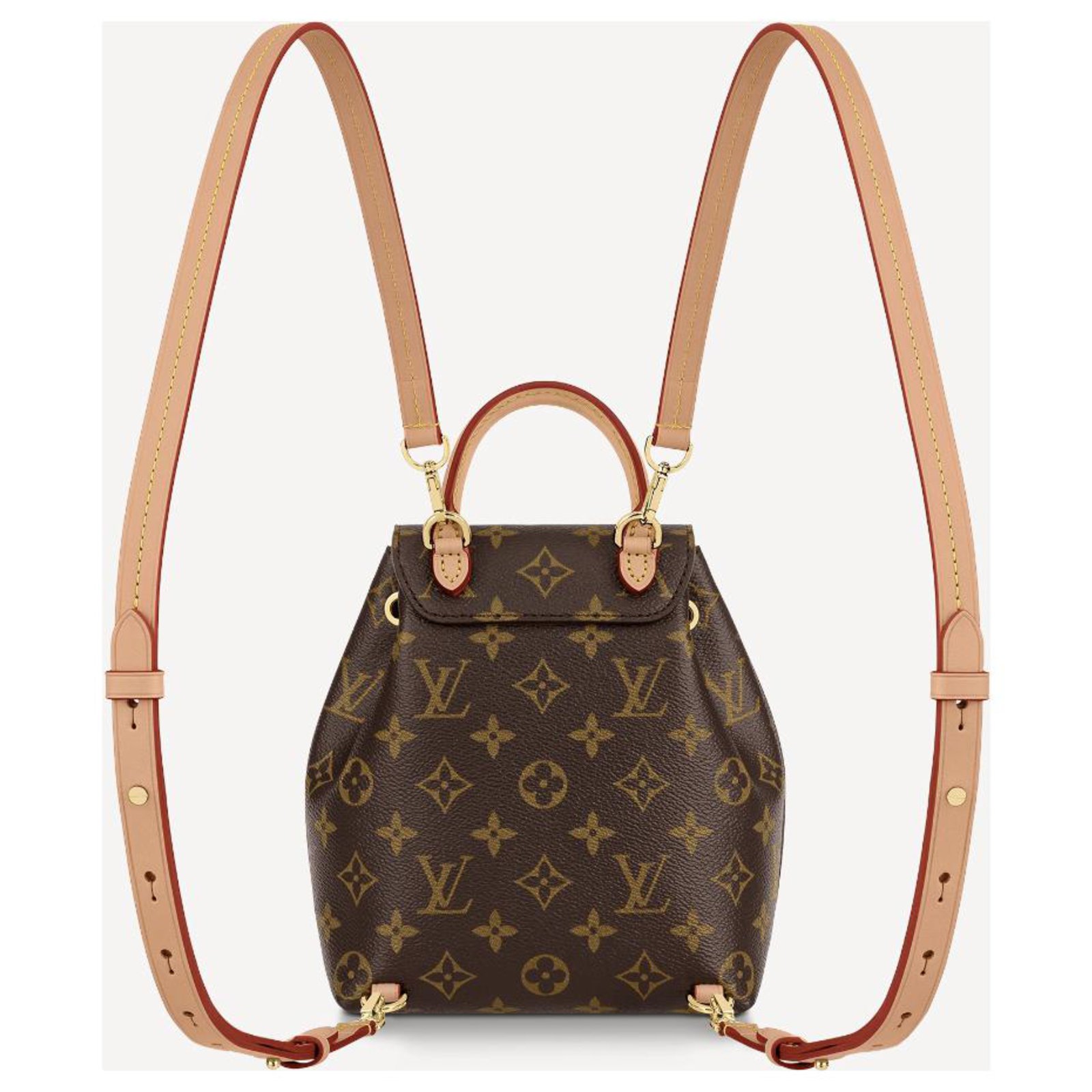 Louis Vuitton LV Montsouris backpack new Cream Leather ref.250673 - Joli  Closet