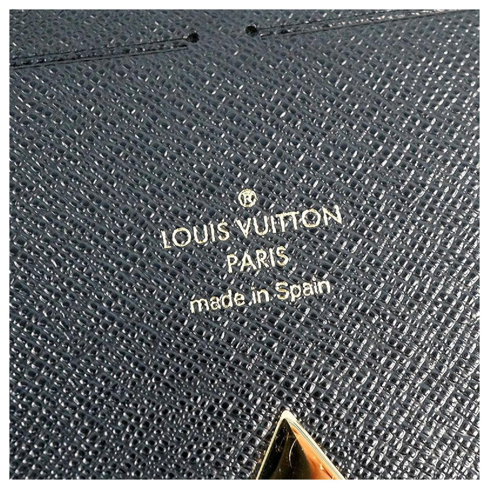 LOUIS VUITTON portofeuilles Kimono unisex long wallet M56175 Noir