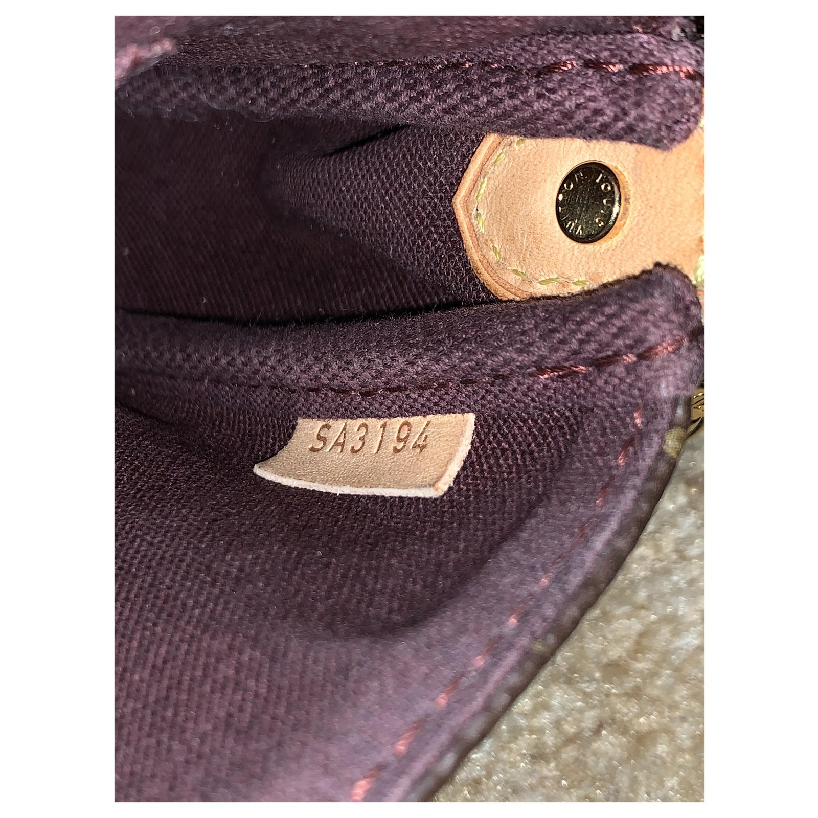 Louis Vuitton favorite PM bag Brown Leather ref.251224 - Joli Closet