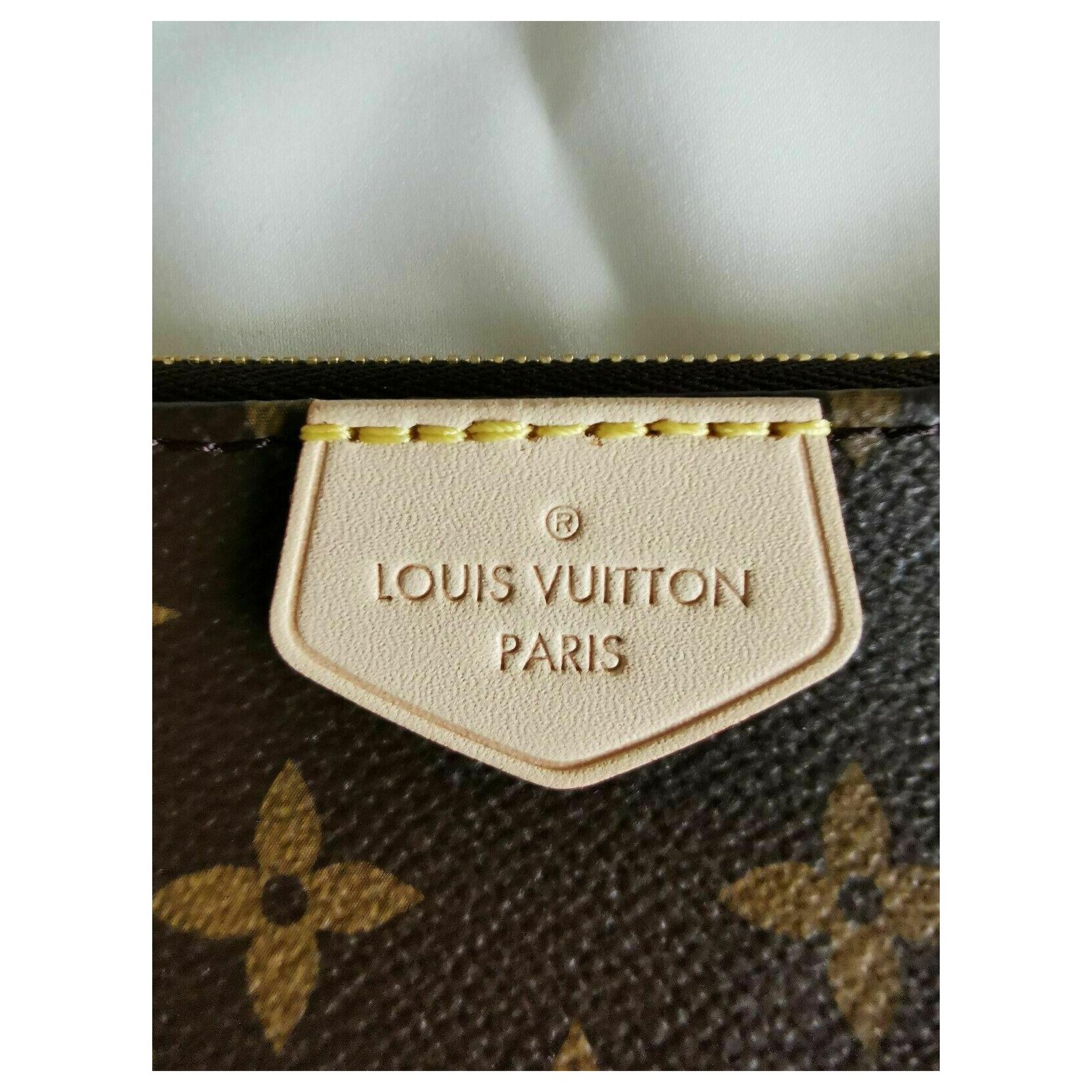 Louis Vuitton Multi pocket crossbody bag Pink Cloth ref.251399 - Joli Closet