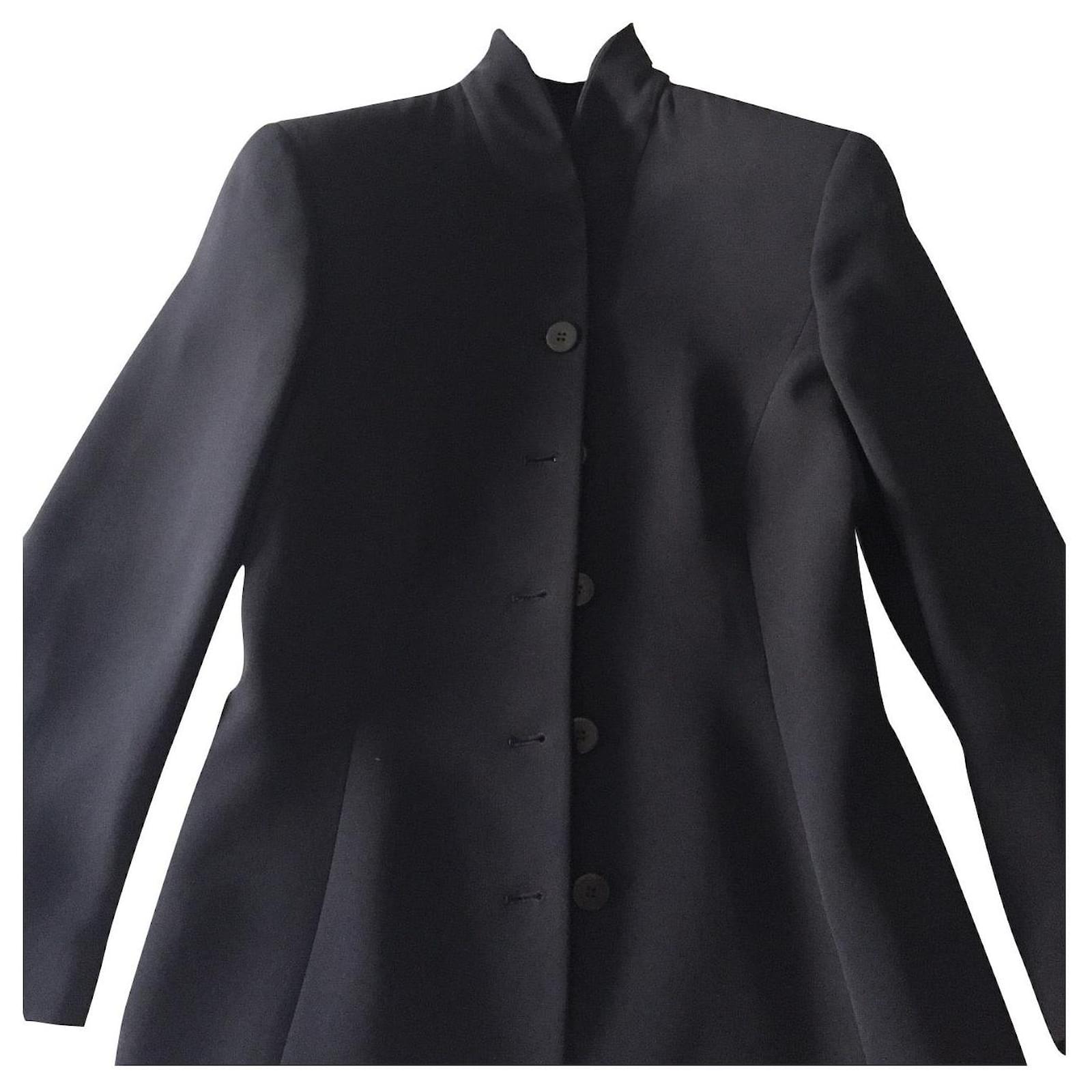 Armani Vintage classic pantsuits dark blue ref.251949 Joli Closet