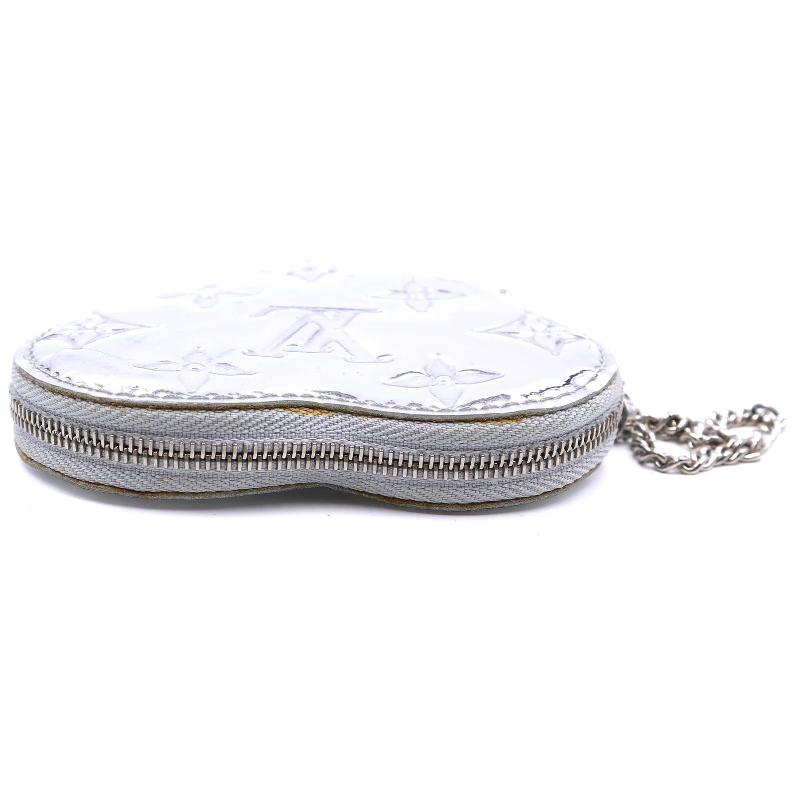 Louis Vuitton Porte carte simple Silvery Metal ref.955396 - Joli Closet
