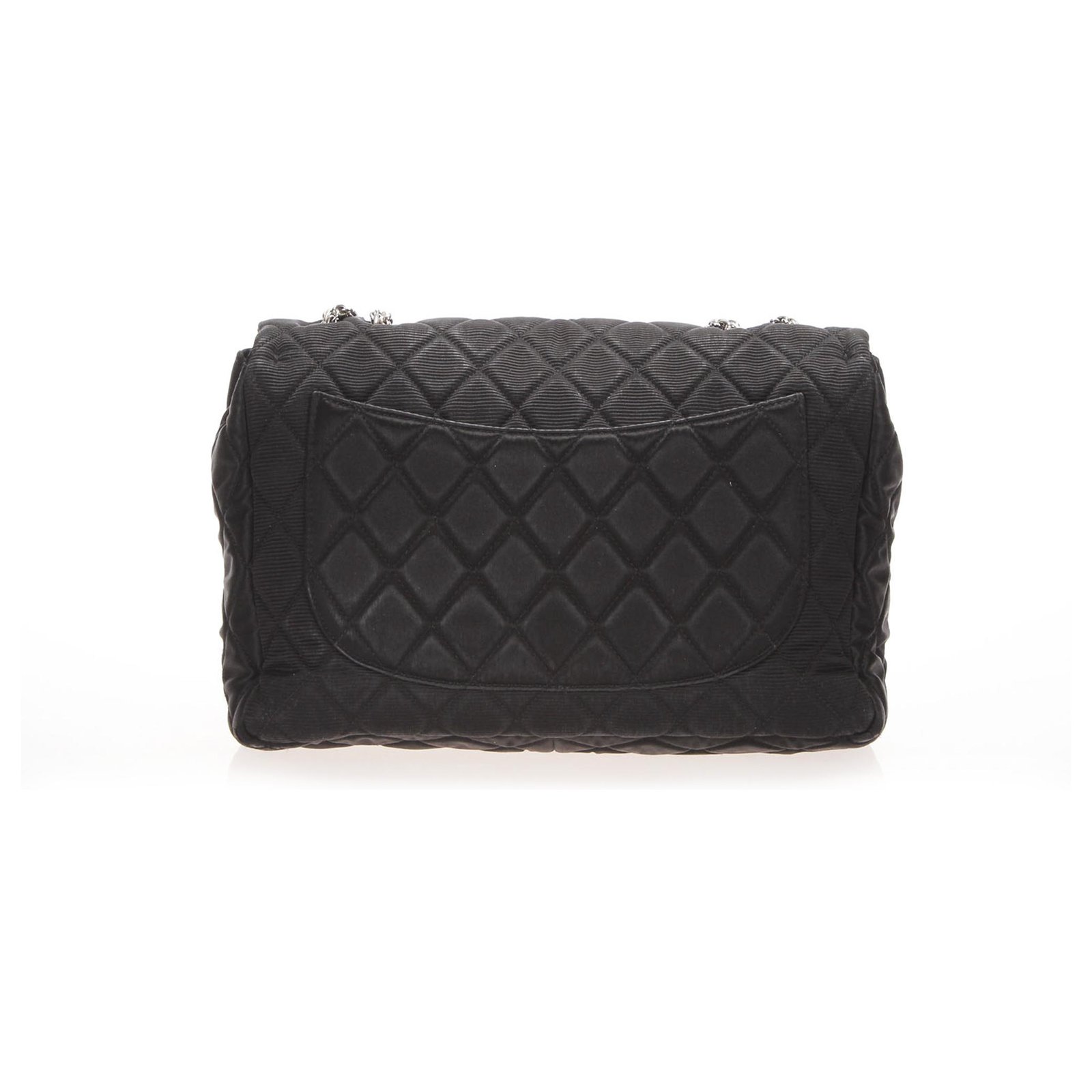 Chanel Black Timeless Reissue Shoulder Bag Cloth Satin ref.252686