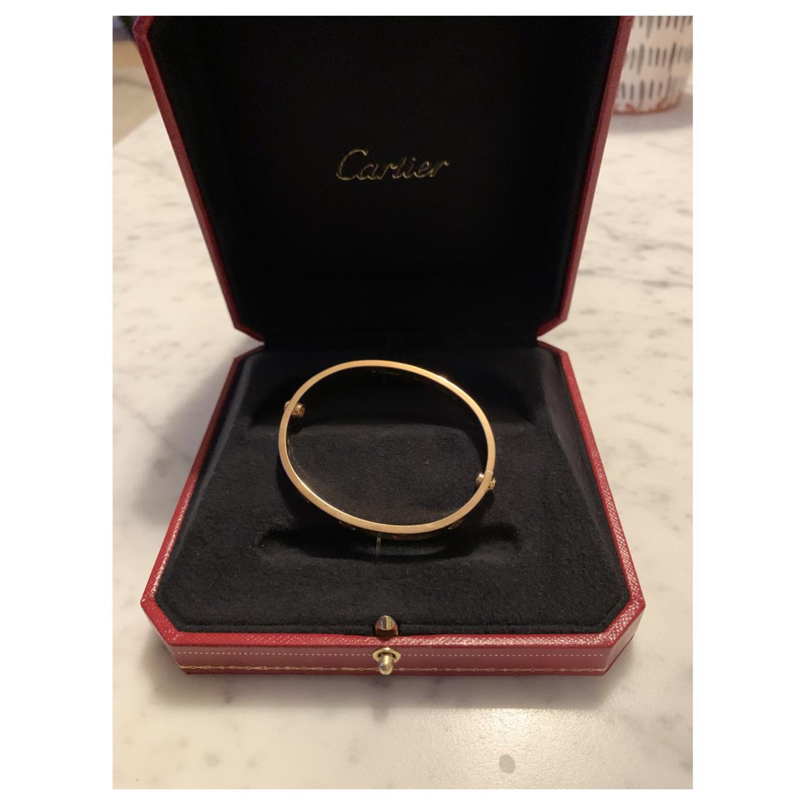 Cartier Love Bracelet Rose Gold Pink Pink gold ref.253129 - Joli Closet