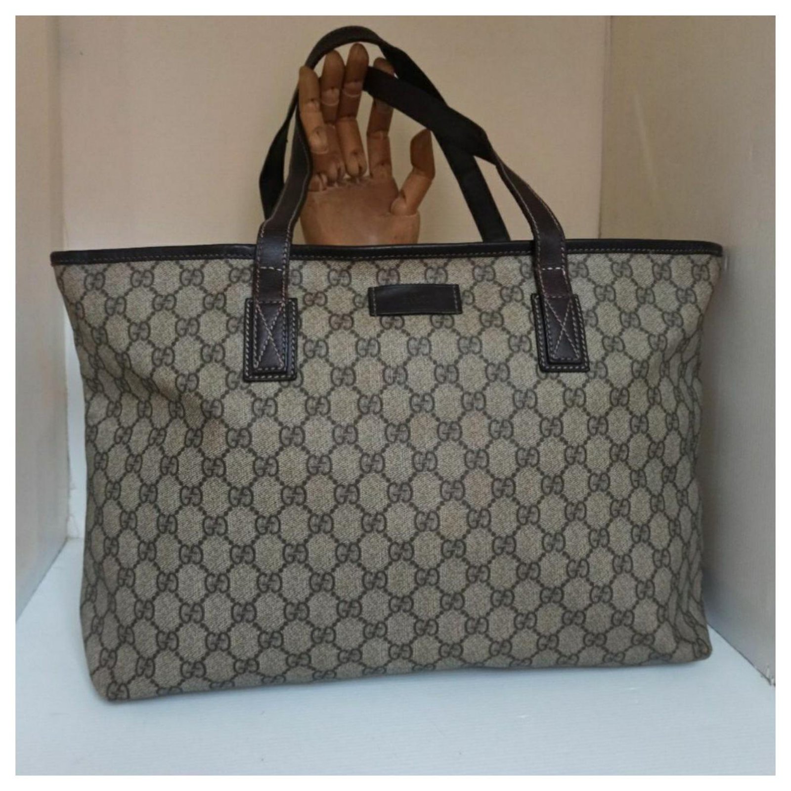 Gucci Clear Tote Bag Leather ref.322393 - Joli Closet