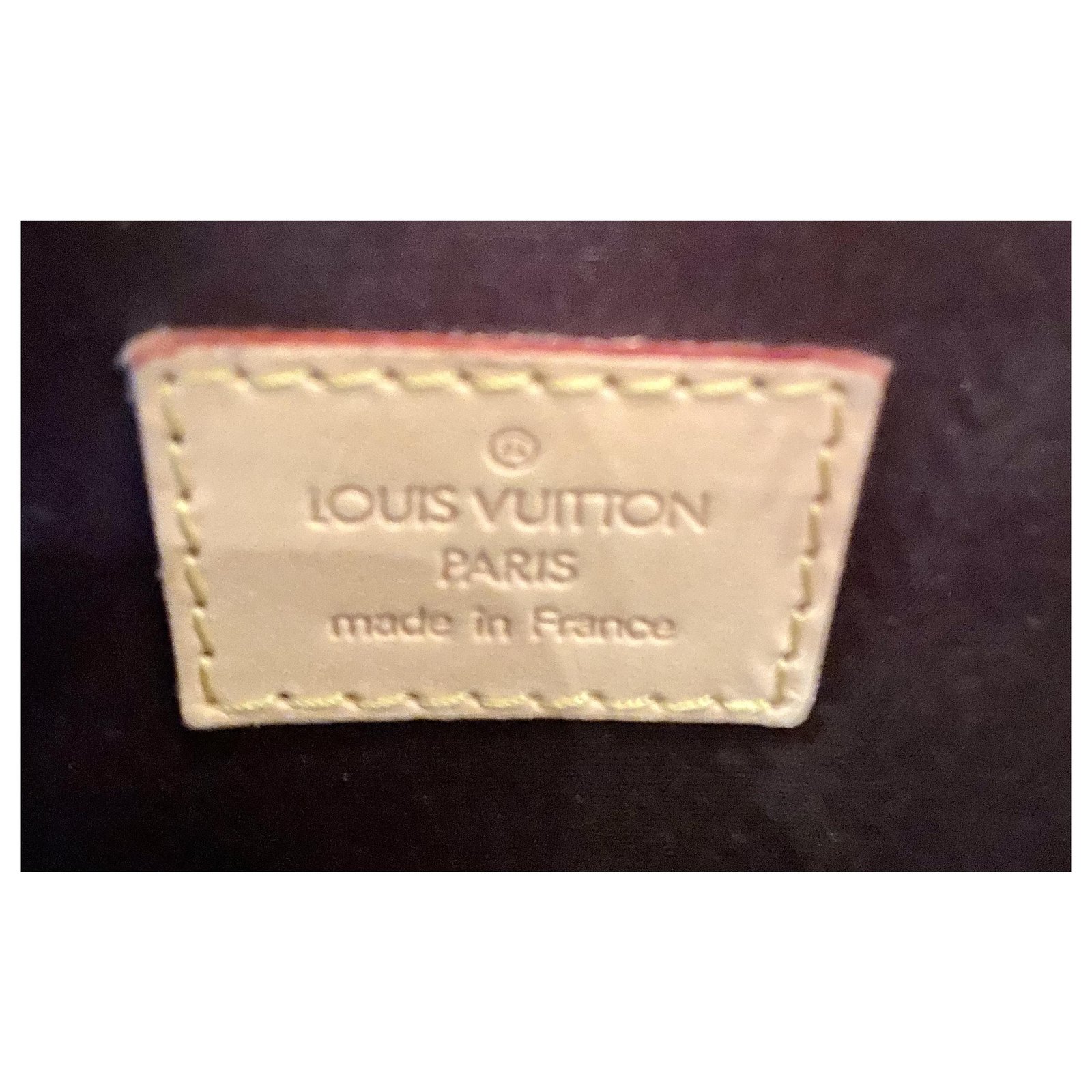 Louis Vuitton Summit Drive in eggplant patent leather ref.253396
