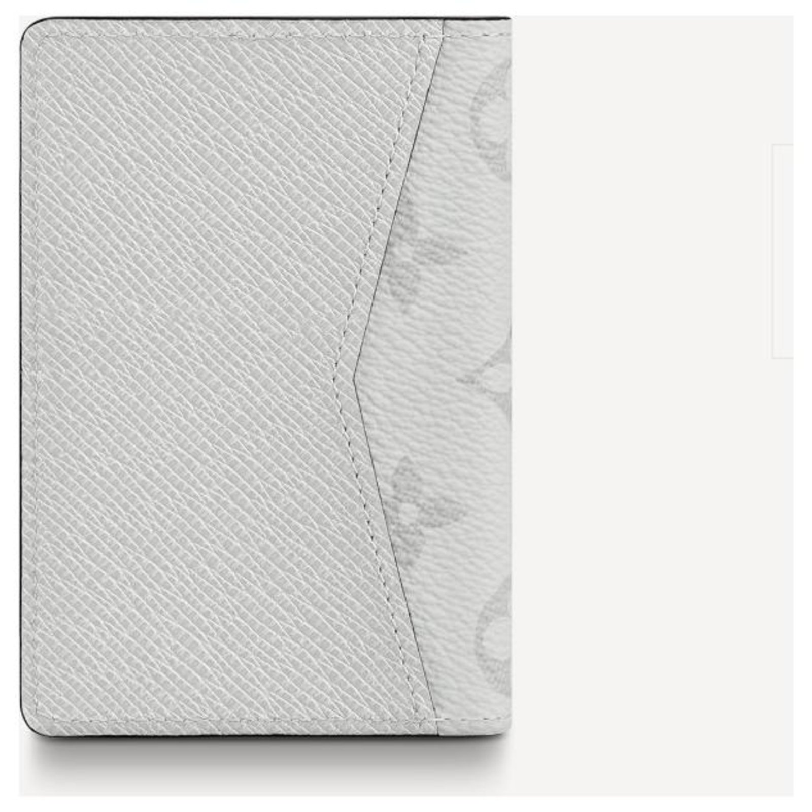 Louis Vuitton Pocket organizer White Green Dark grey Cloth ref.691313 -  Joli Closet