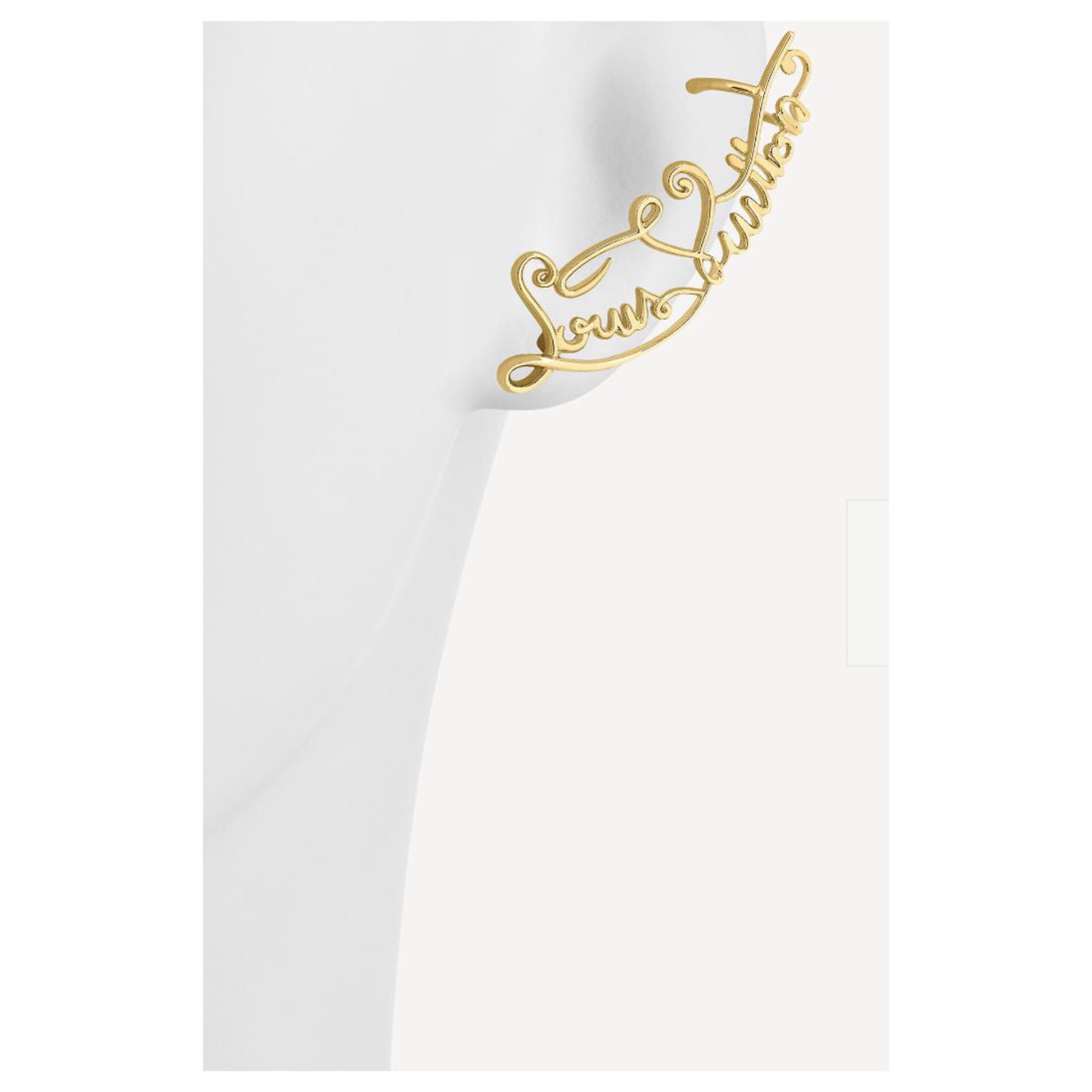 Louis Vuitton LV Earring new Golden ref.253858 - Joli Closet