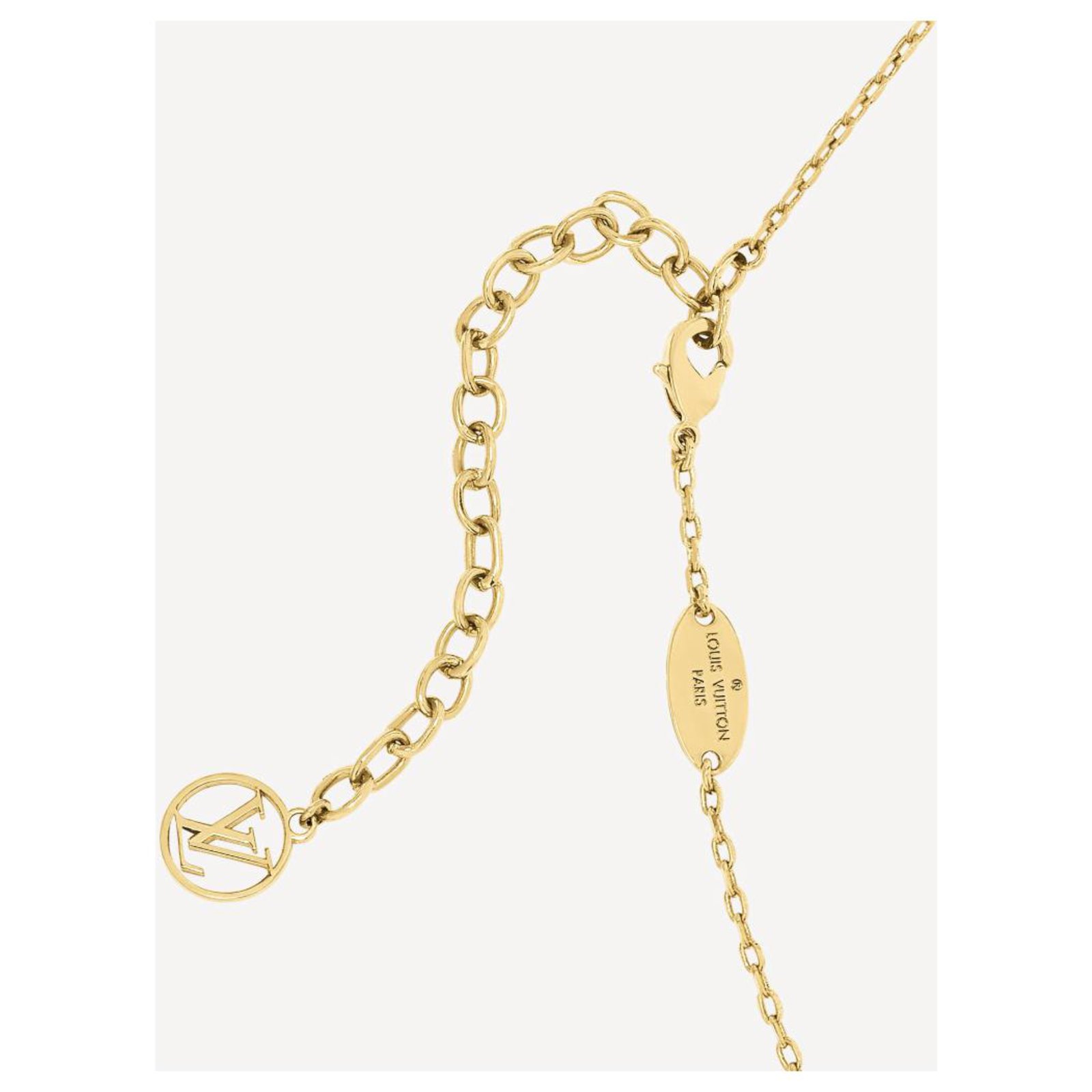 Louis Vuitton LV romance necklace Golden ref.253878 - Joli Closet