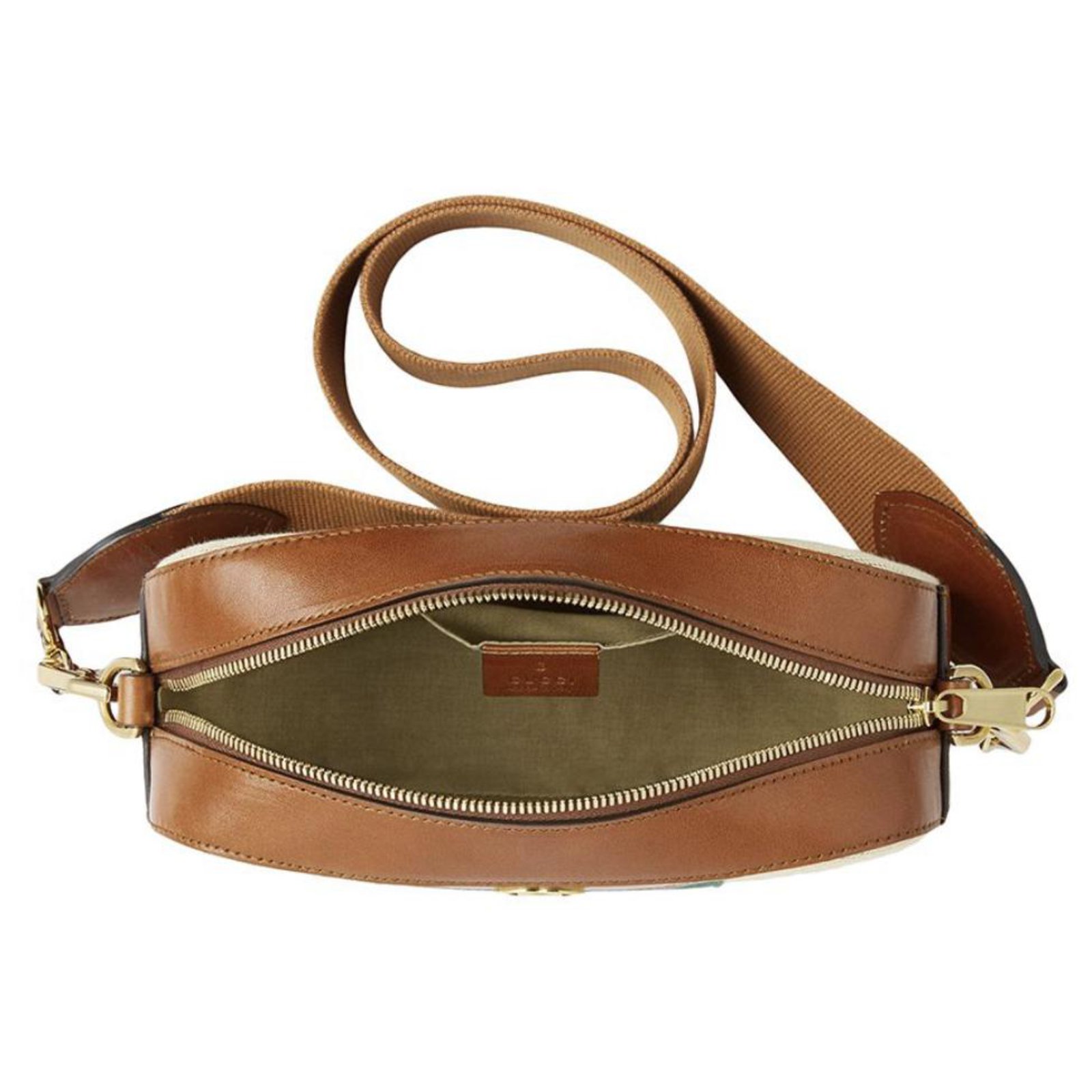 Gucci Vintage Beige Monogram Canvas Cosmetic Bag Clutch Bag Cloth  ref.875944 - Joli Closet