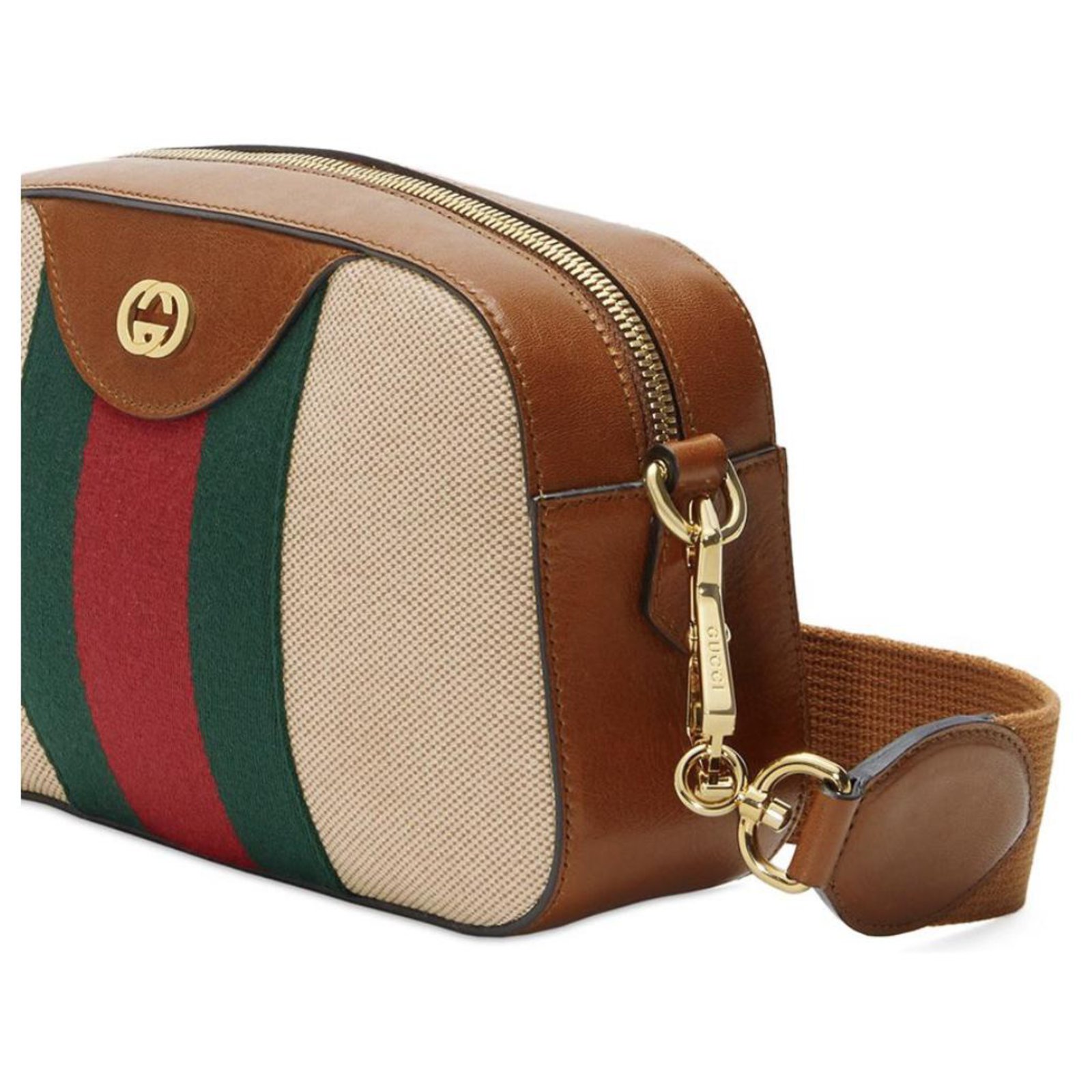 Vintage Gucci shoulder bag Khaki Cloth ref.469331 - Joli Closet