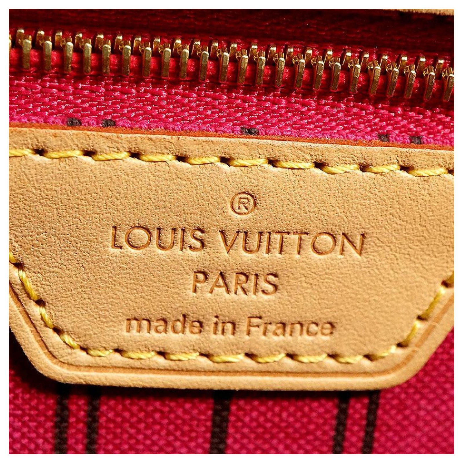 LOUIS VUITTON Neverfull PM Womens tote bag M41245 pivoine Cloth ref.254574  - Joli Closet