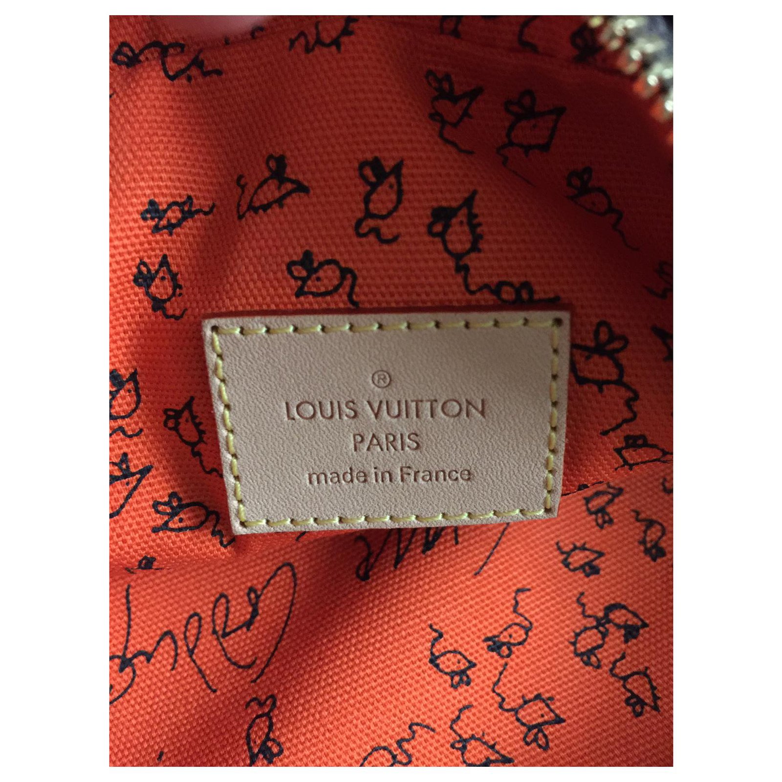 LOUIS VUITTON Catogram Grace Coddington Paname Bag
