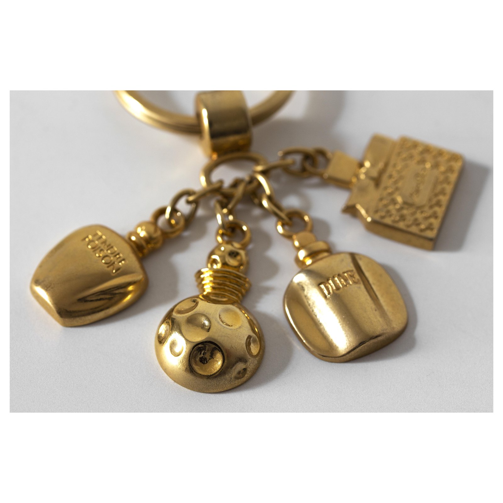 Dior Key ring/Bag charm Golden ref.30007 - Joli Closet