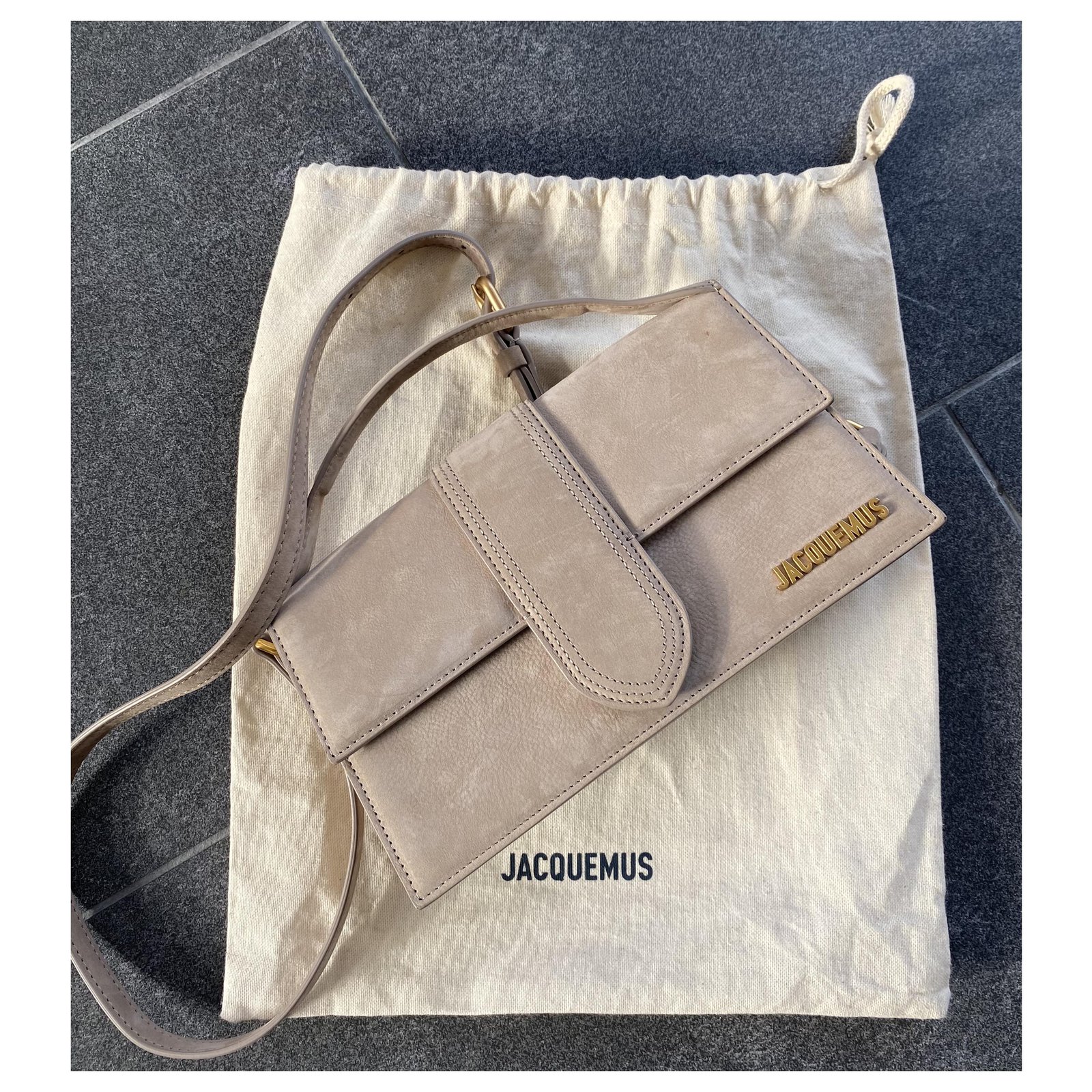 Jacquemus, Bags, Jacquemus Le Chiquito Long Beigetaupe