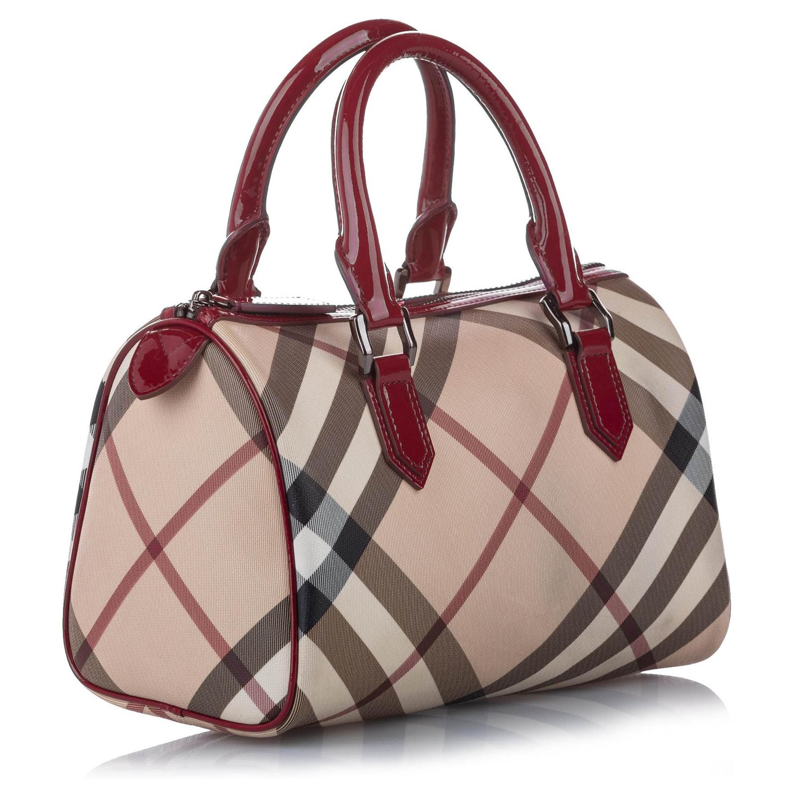 Burberry Brown House Check Jacquard Crossbody Bag Multiple colors Leather  Cloth ref.122891 - Joli Closet
