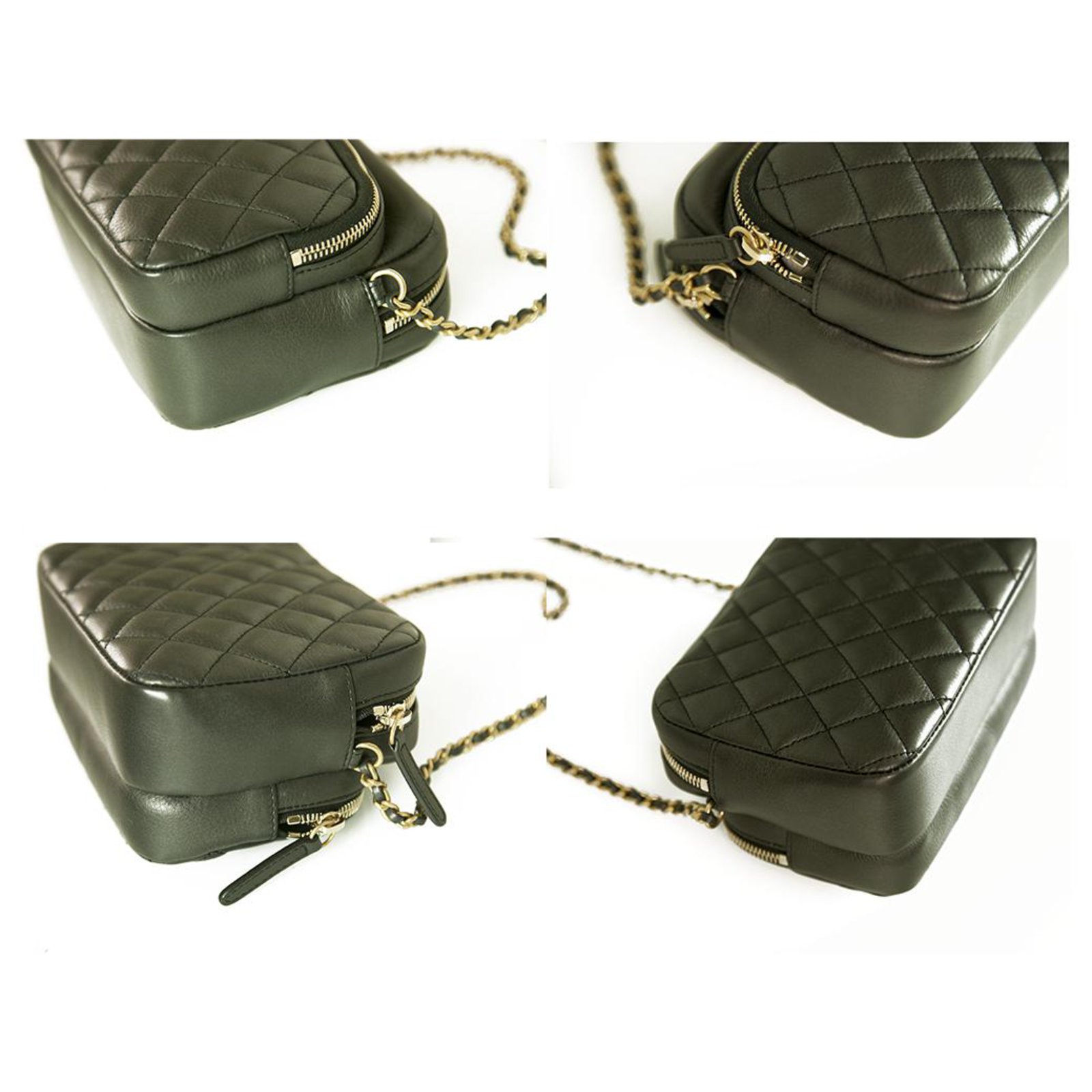 Chanel Black Leather Camera Bag Crossbody Messenger AS1230 Bag 2020C in  mint condition ref.256656 - Joli Closet