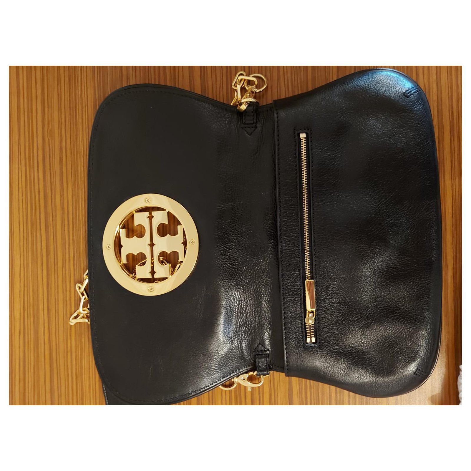 Tory Burch Handbags Black Leather ref.970123 - Joli Closet