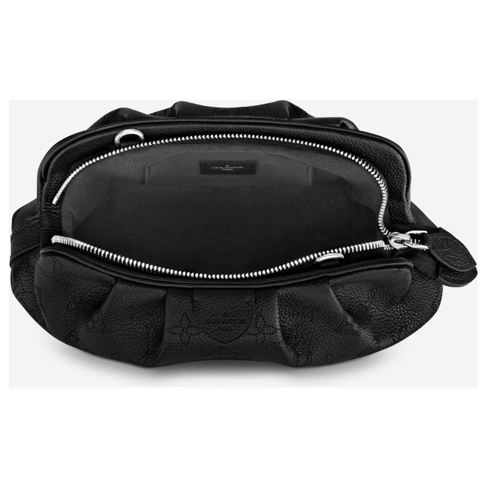 Louis Vuitton LV Scala mini pouch Black Leather ref.257077 - Joli Closet