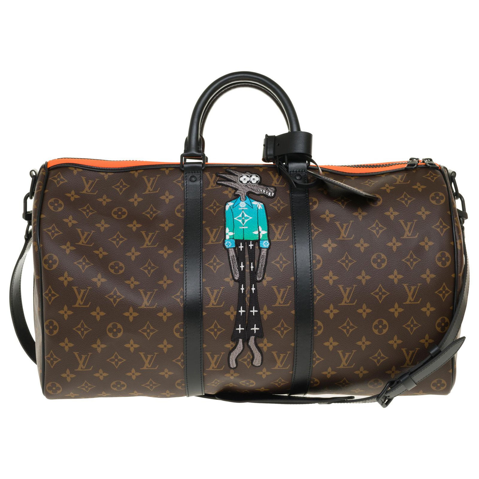 Louis Vuitton Keepall 50 Virgil Abloh Friends Monogram Bag