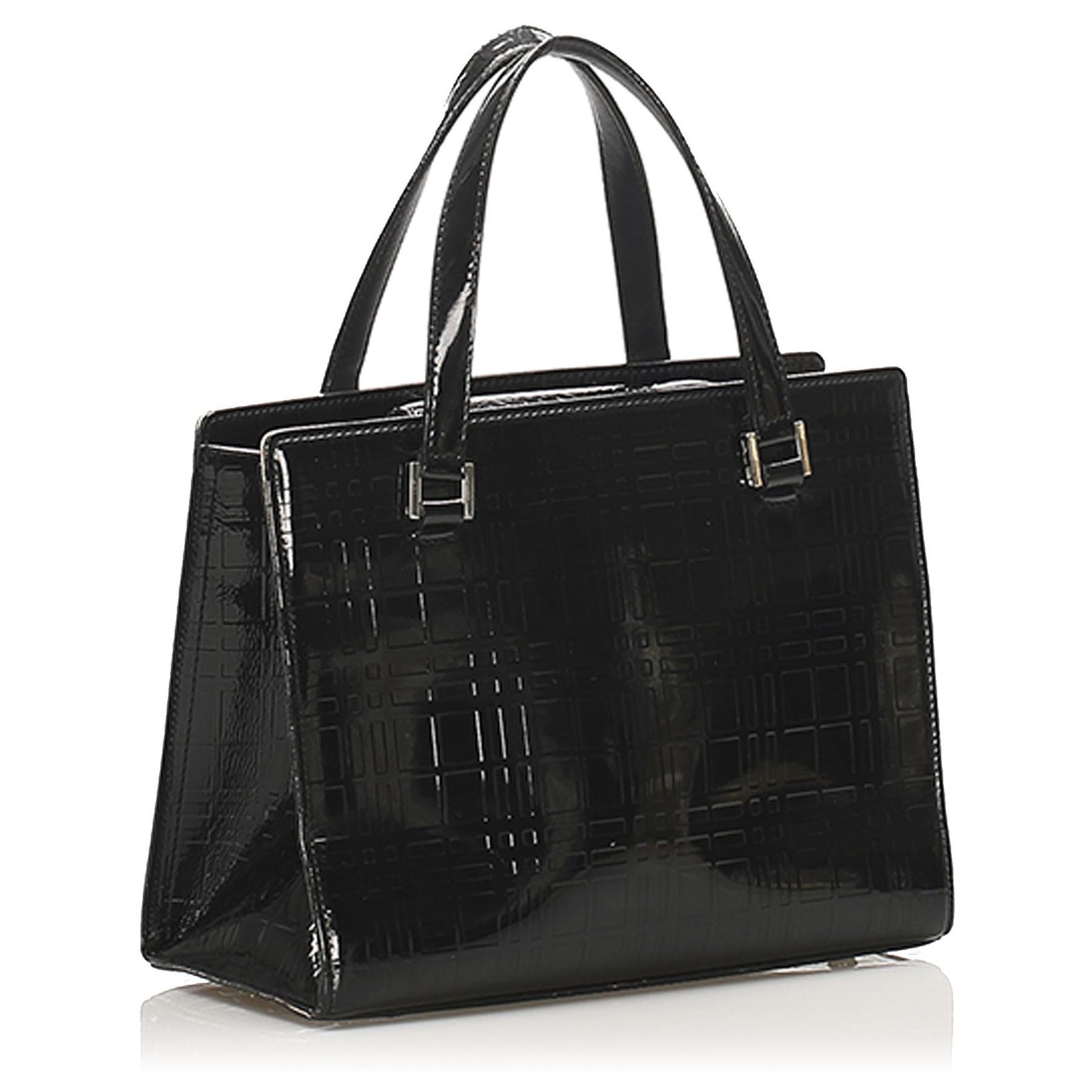 Burberry Black Patent Leather Handbag ref.257595 - Joli Closet