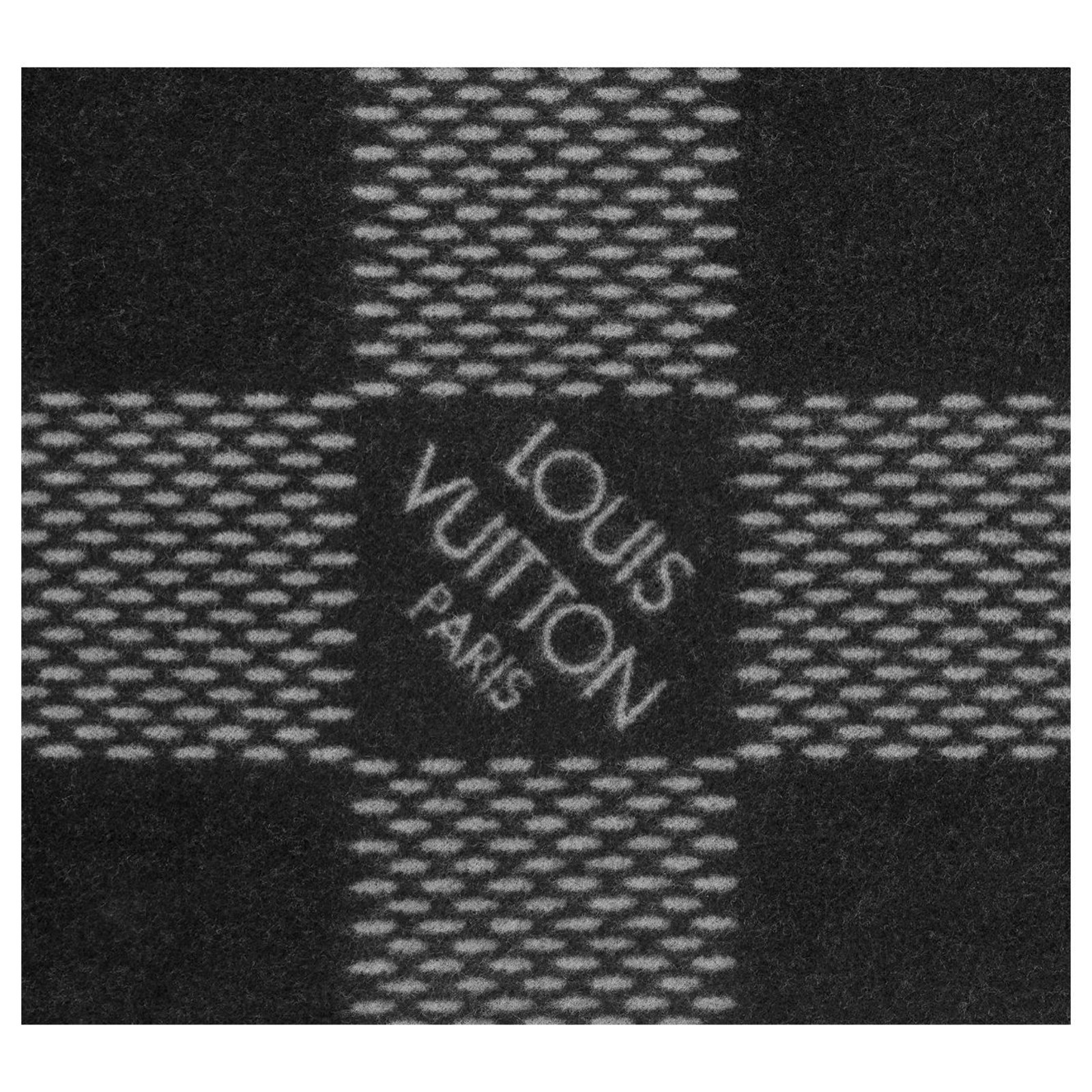 Louis Vuitton  Bedding  Louis Vuitton Throw Blanket Tan Ivory Monogram 9  Wool 0 Cashmere M70440 New  Poshmark
