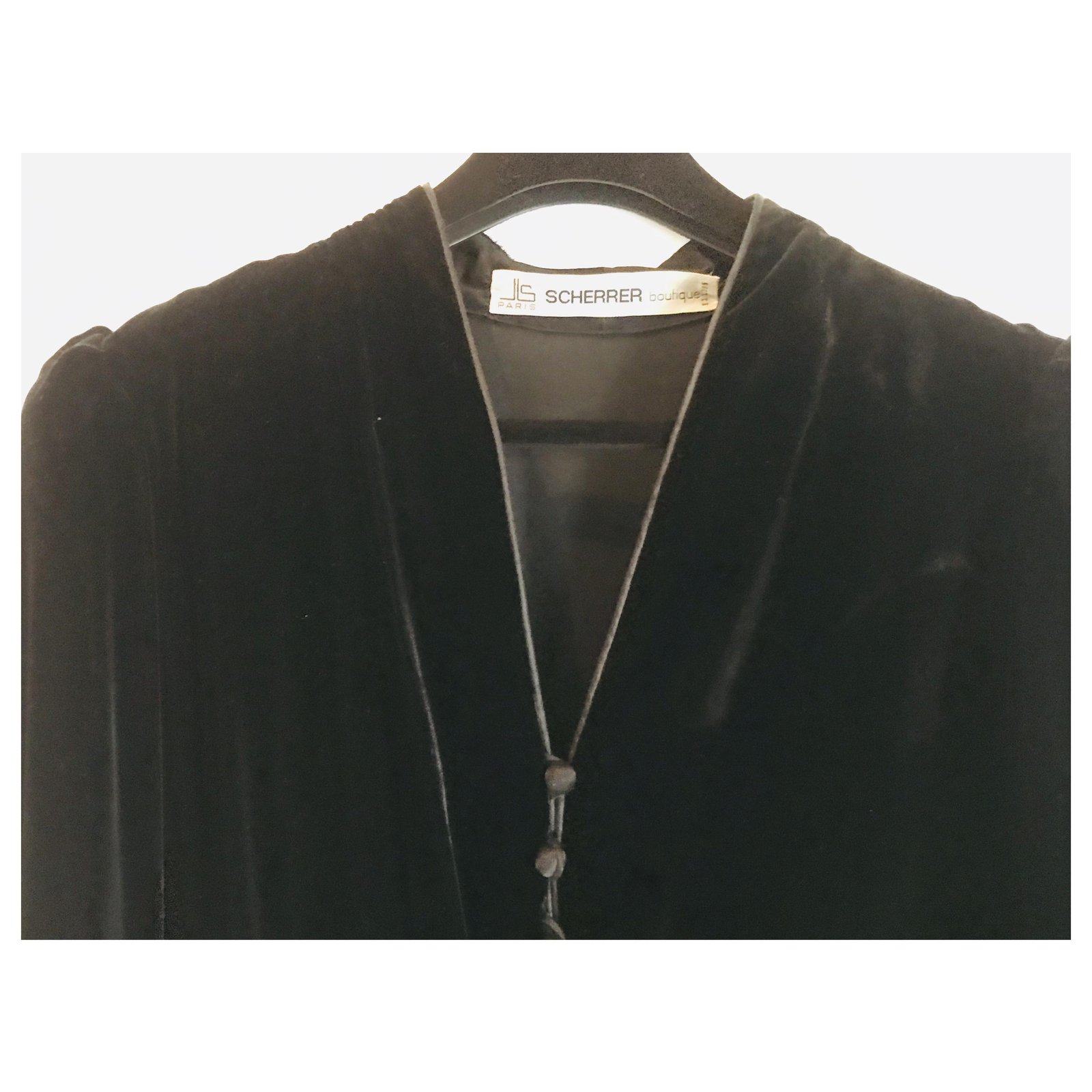 Jean Louis Scherrer Dresses Black Velvet ref.257913 - Joli Closet