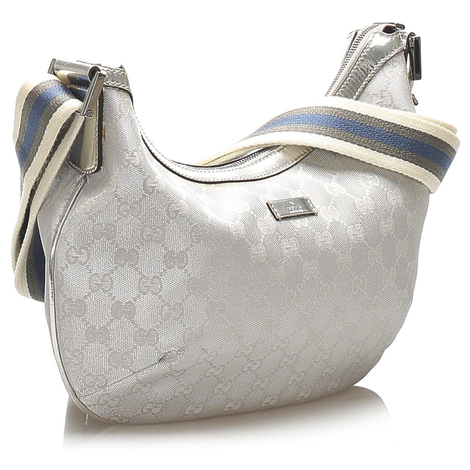 Gucci Clutch bag Grey Cloth ref.218103 - Joli Closet