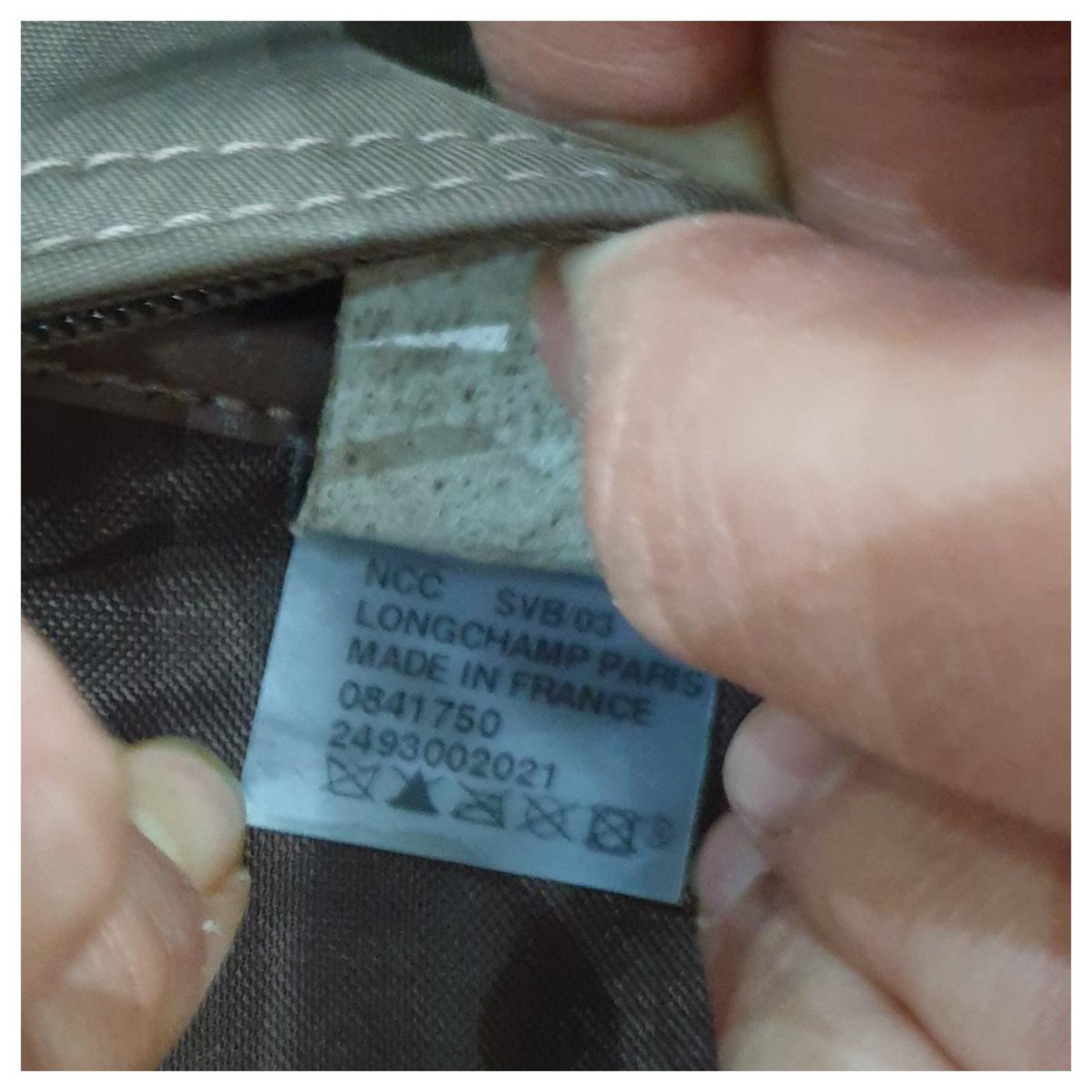Longchamp hobo shoulder bag Brown Cloth ref.259143 - Joli Closet