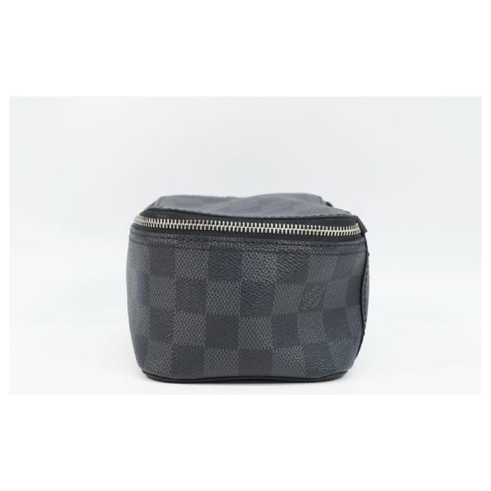 Auth Louis Vuitton Monogram Eclipse Cube de Rangement Packing Cube