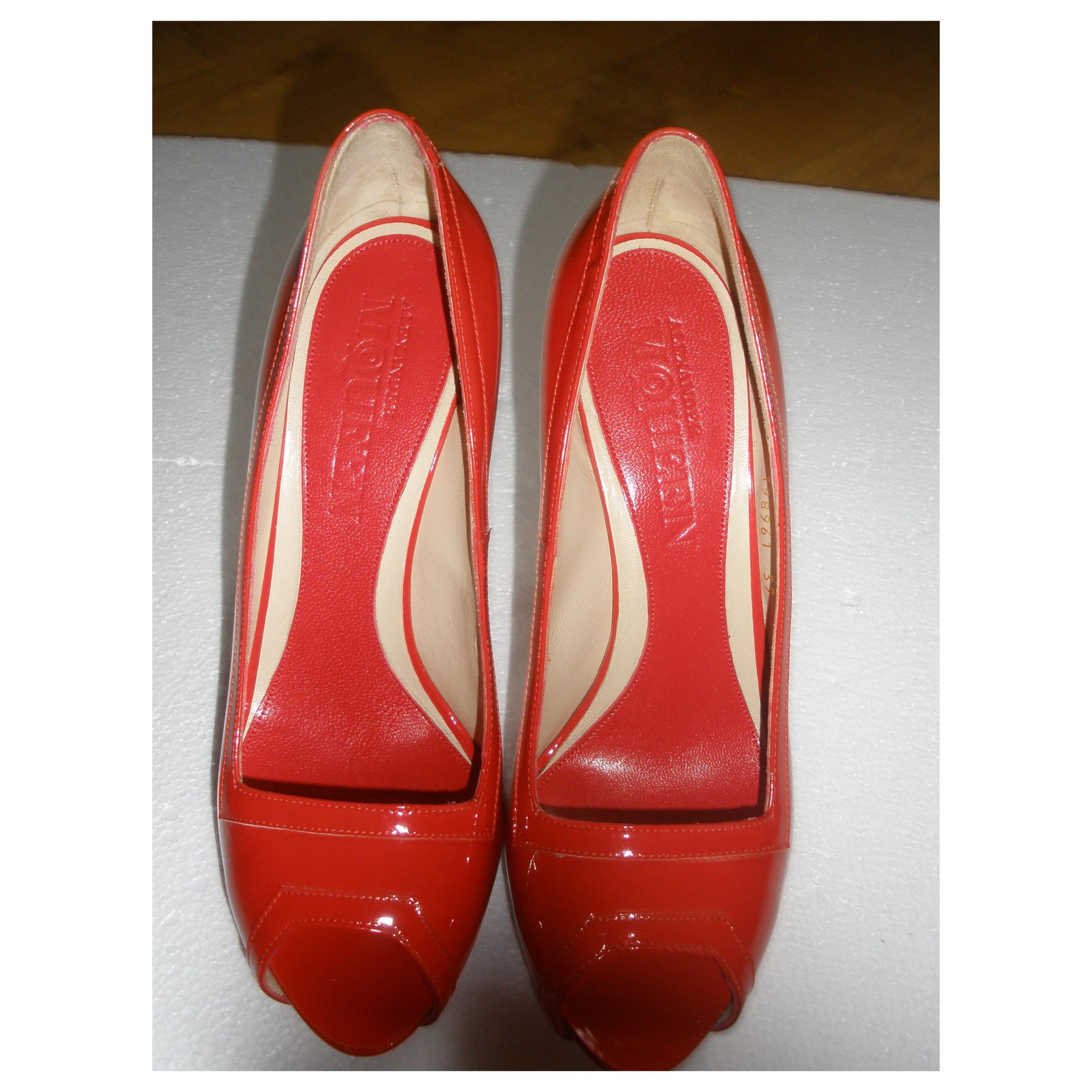 Alexander Mcqueen Heels Red Patent leather ref.259331 - Joli Closet