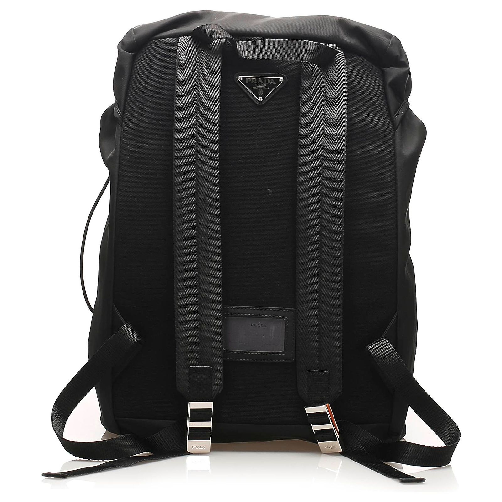 Prada Black Tessuto Drawstring Backpack (Sold) - Joli Closet