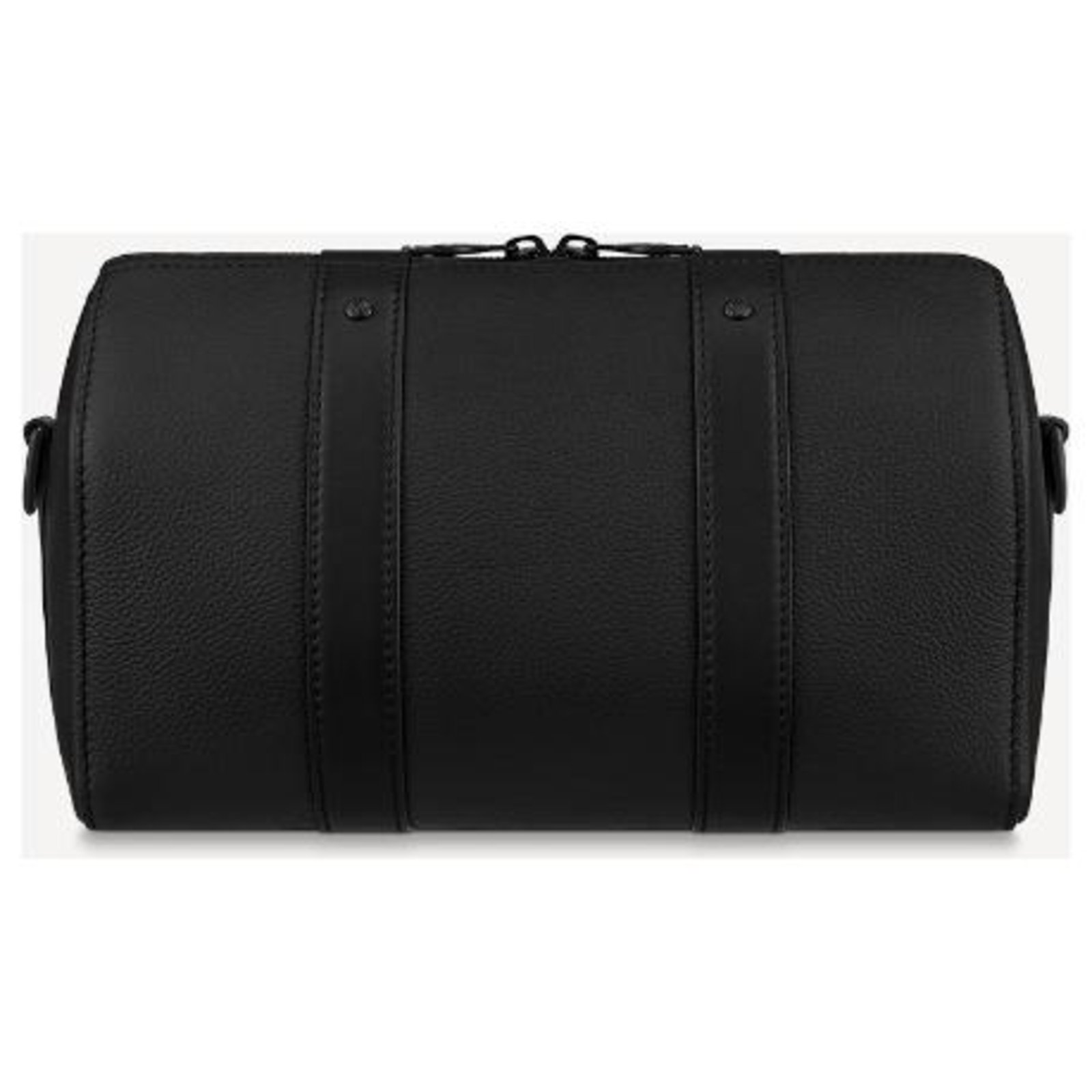 Louis Vuitton LV Keepall 40 new black leather ref.273019 - Joli Closet