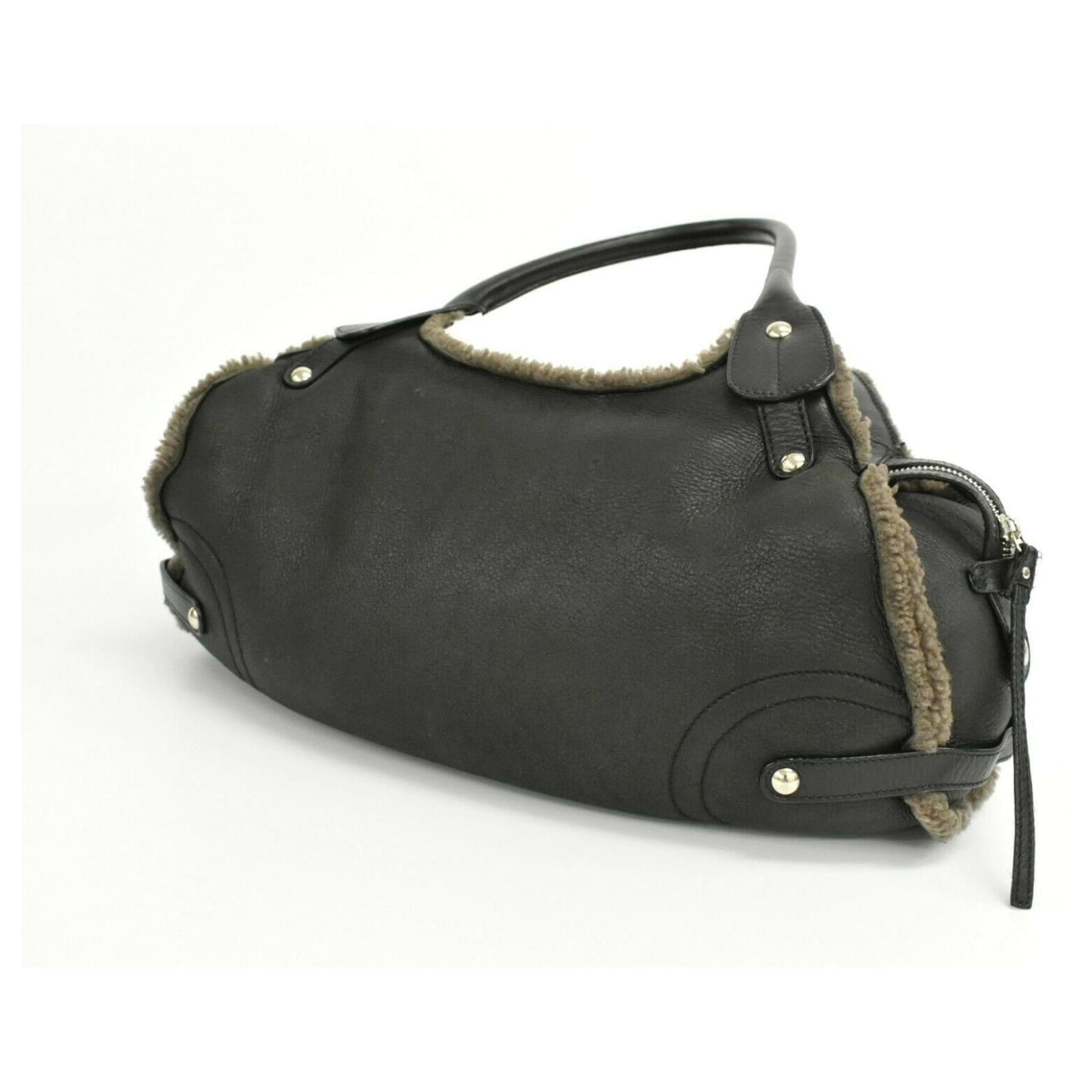 Salvatore Ferragamo Handbag Black Leather ref.JC260444 (Sold