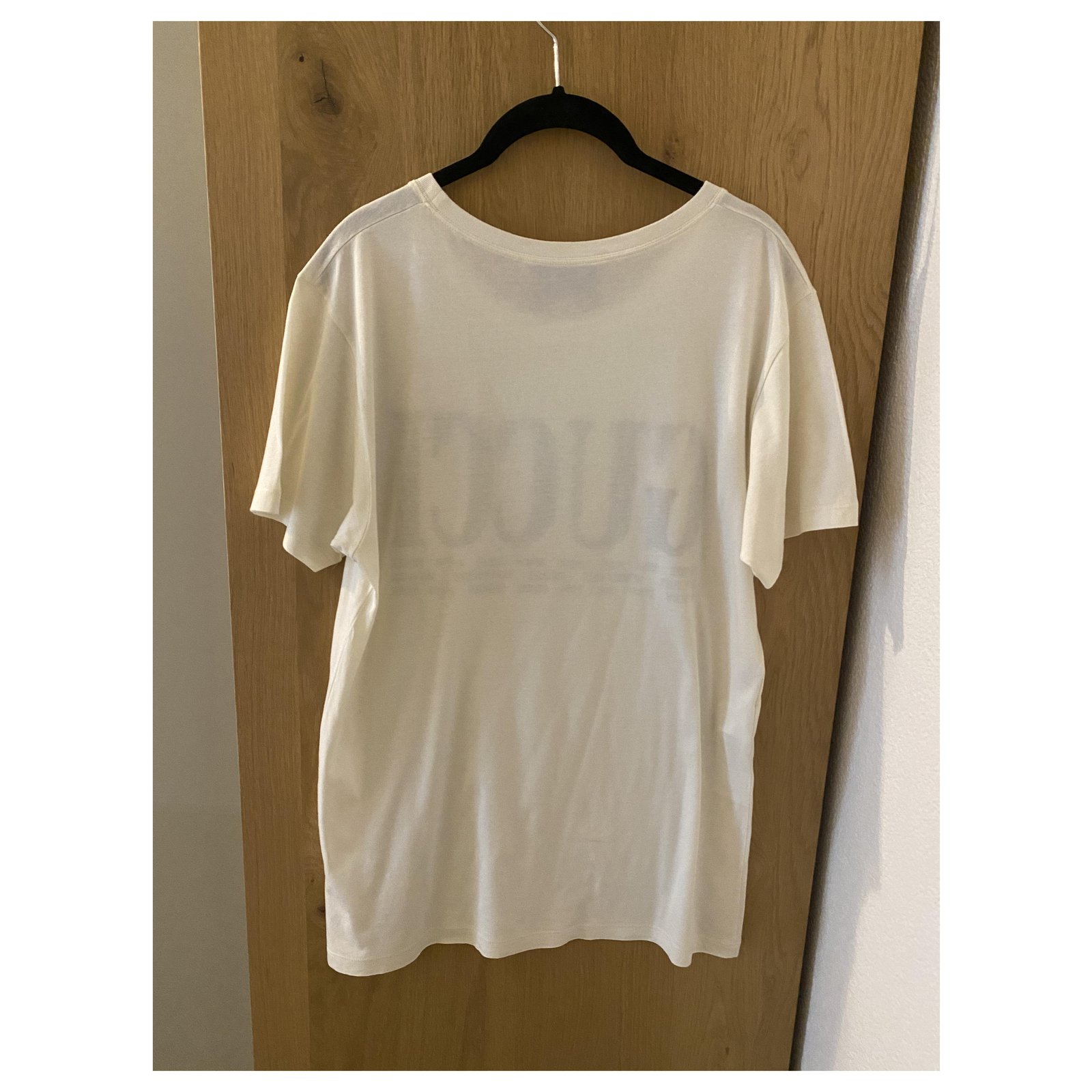 Gucci Cities T-Shirt Cream Cotton Ref.260879 - Joli Closet