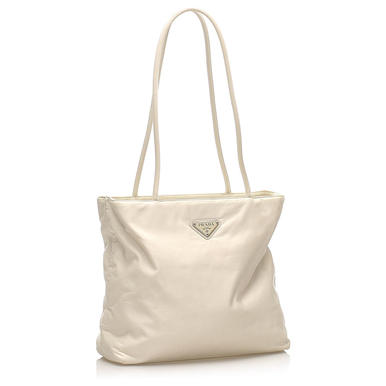 Prada Tessuto Stampato Nylon Tote Bag (SHG-26119) – LuxeDH