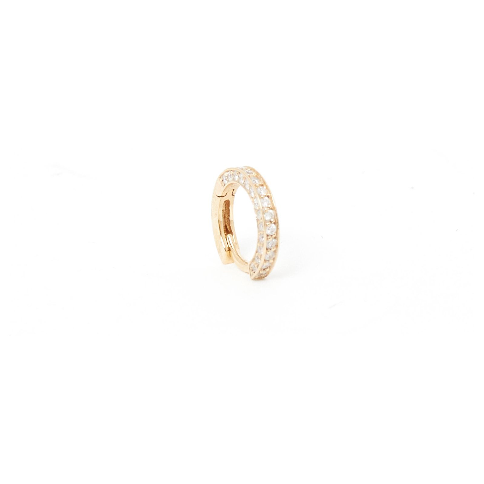 Repossi Mono Berber Mini 3 diamond faces Golden Pink gold ref.261174 ...