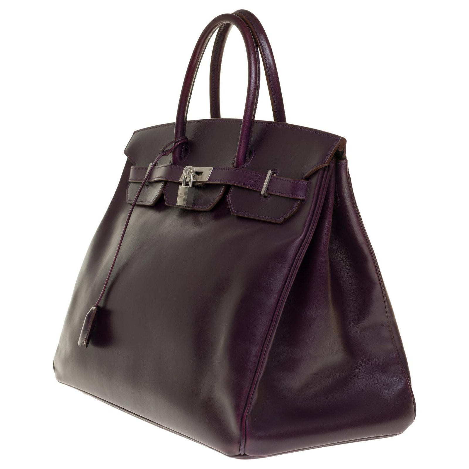 Hermès Birkin Purple Leather ref.808569 - Joli Closet