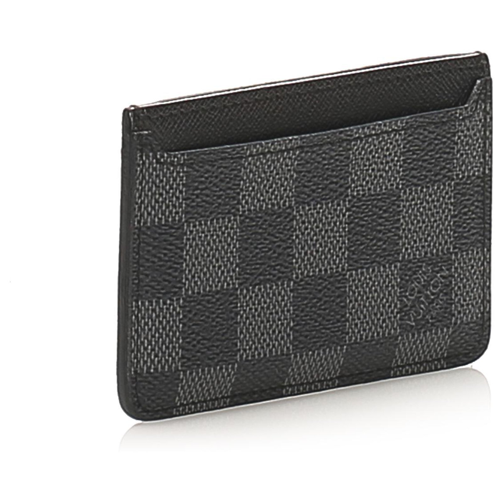 Louis Vuitton Damier Graphite Cardholder - Grey Wallets