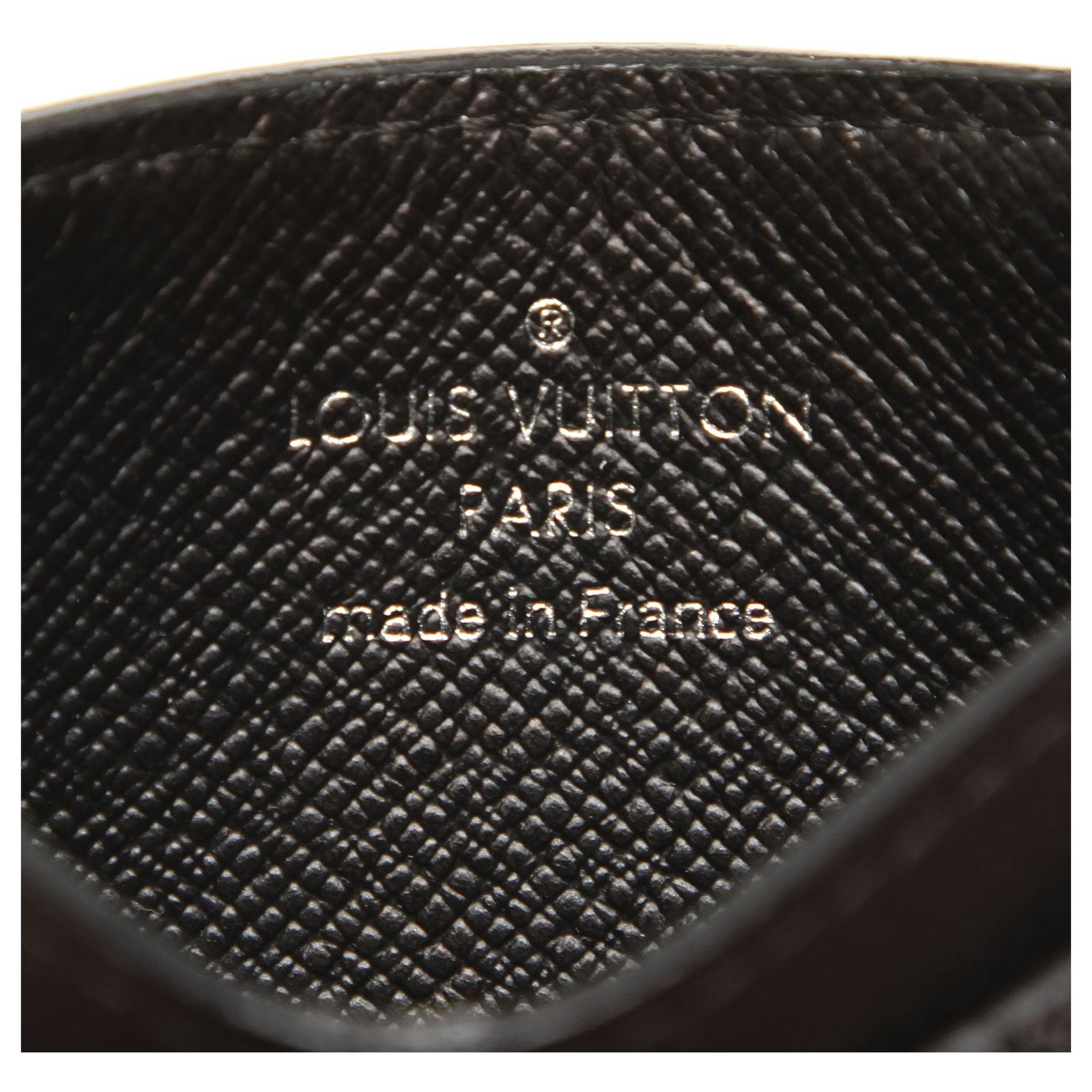 Portacarte Louis Vuitton Damier Graphite Neo Porte in tela  patinata/impermeabile nera Nero ref.381784 - Joli Closet