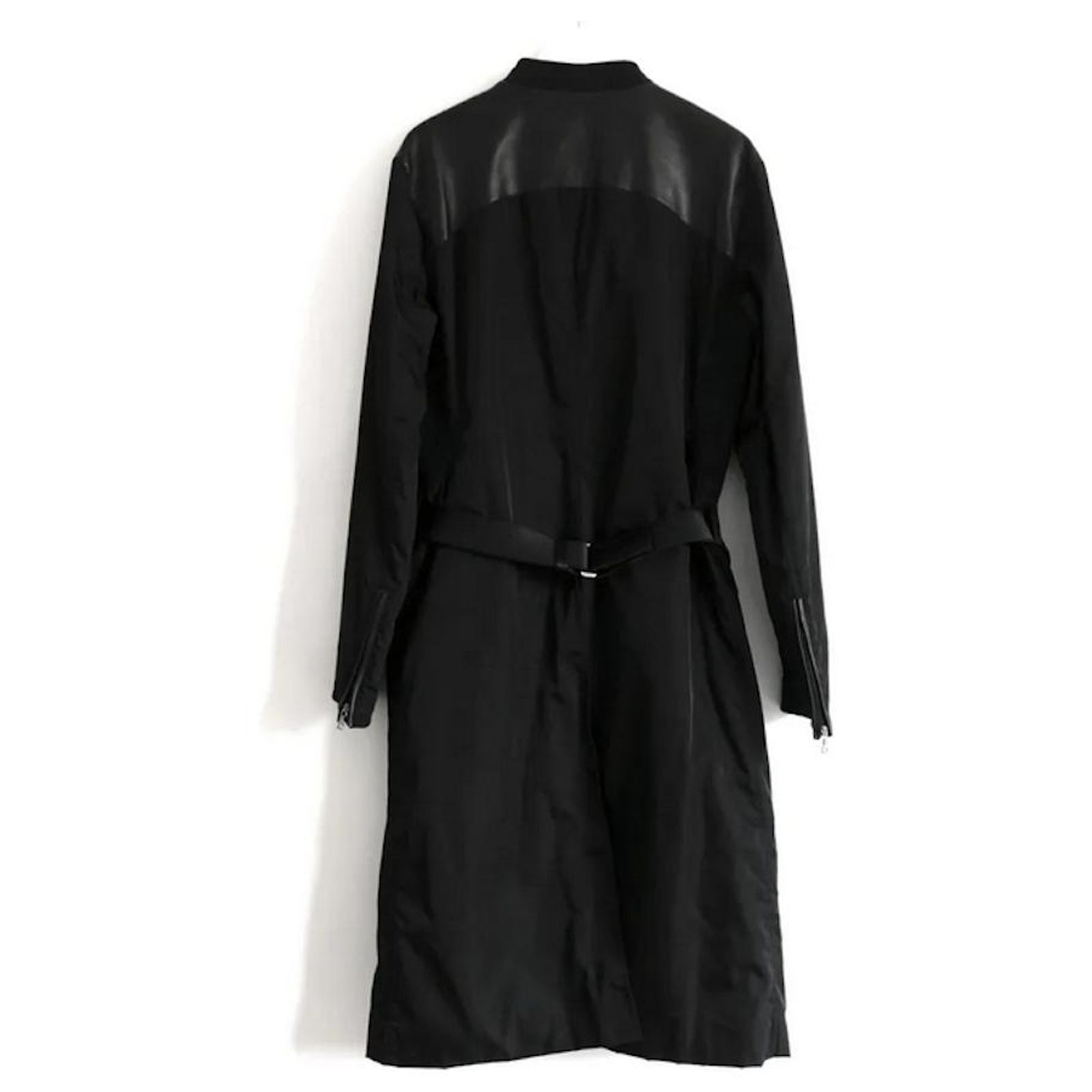 1990s Prada Nylon Coat w/Bum Bag Black ref.JC261387 (Sold) - Joli 